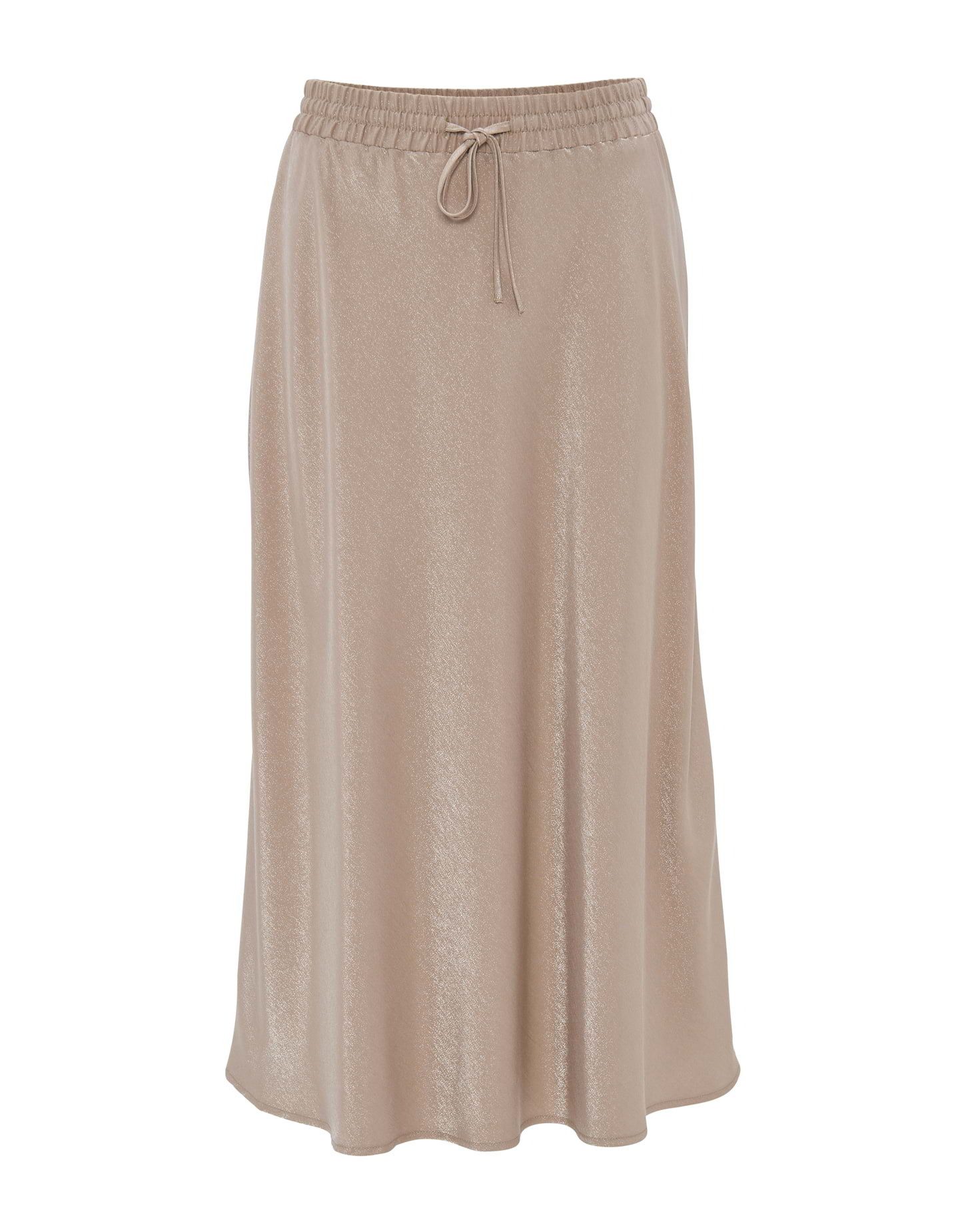 OPUS Satinrock Satinrock RAWI A-Linie aus glänzendem Viskose Mix günstig online kaufen