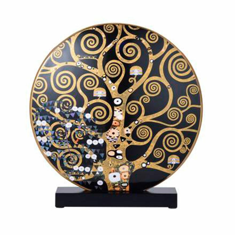 Goebel Dekovase Klimt - Der Kuss / Der Lebensbaum H 33.5 cm