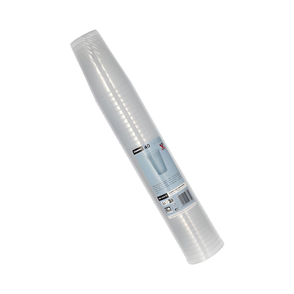 PAPSTAR Mehrwegbecher Mehrweg-Gläser für Apfelwein 0,25 l Ø 7 cm, 10,5 cm 40 Stk, PP