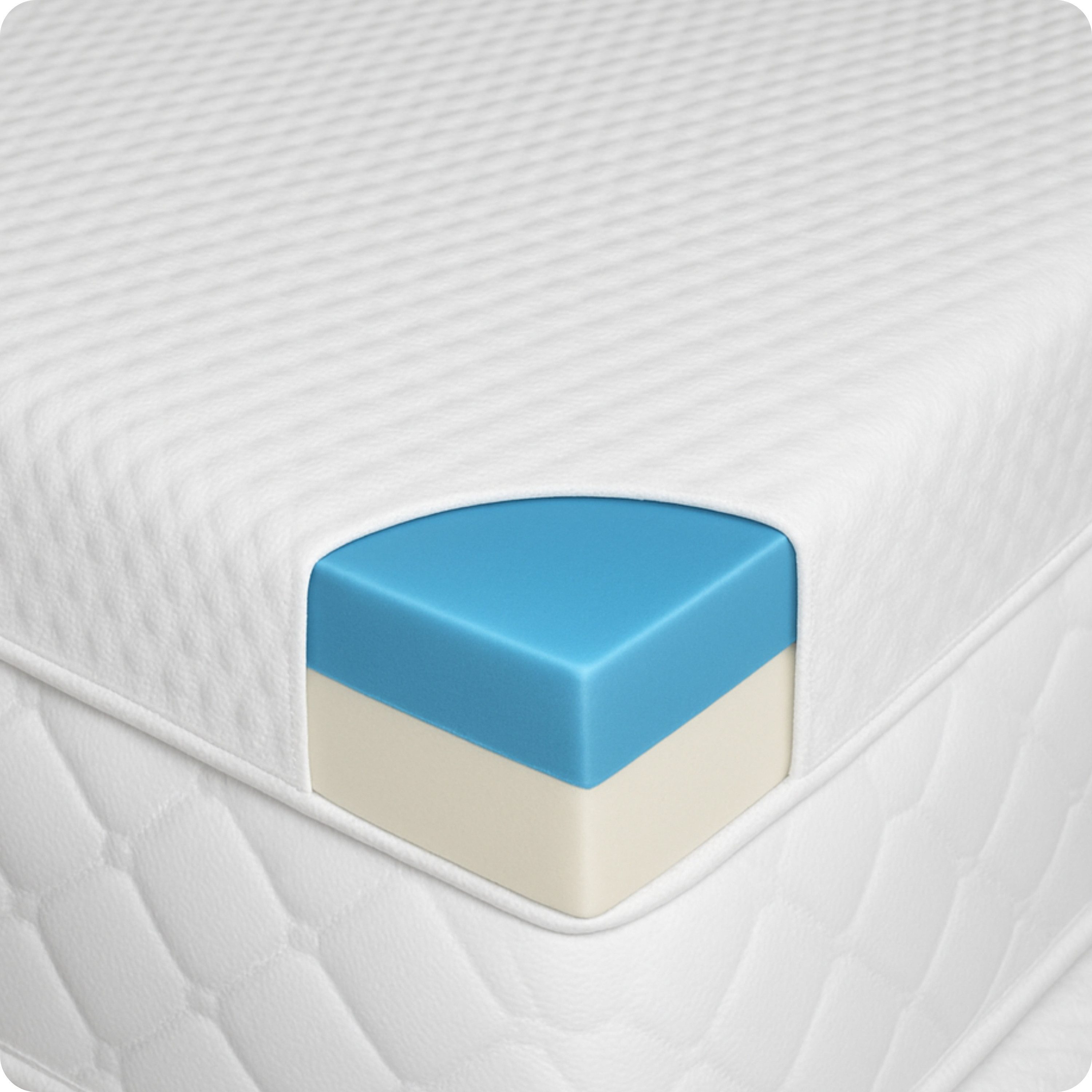 CALMONT, Topper 7cm Matratzentopper H2/H3 - Mit Gel- und Komfortschicht, 7 günstig online kaufen