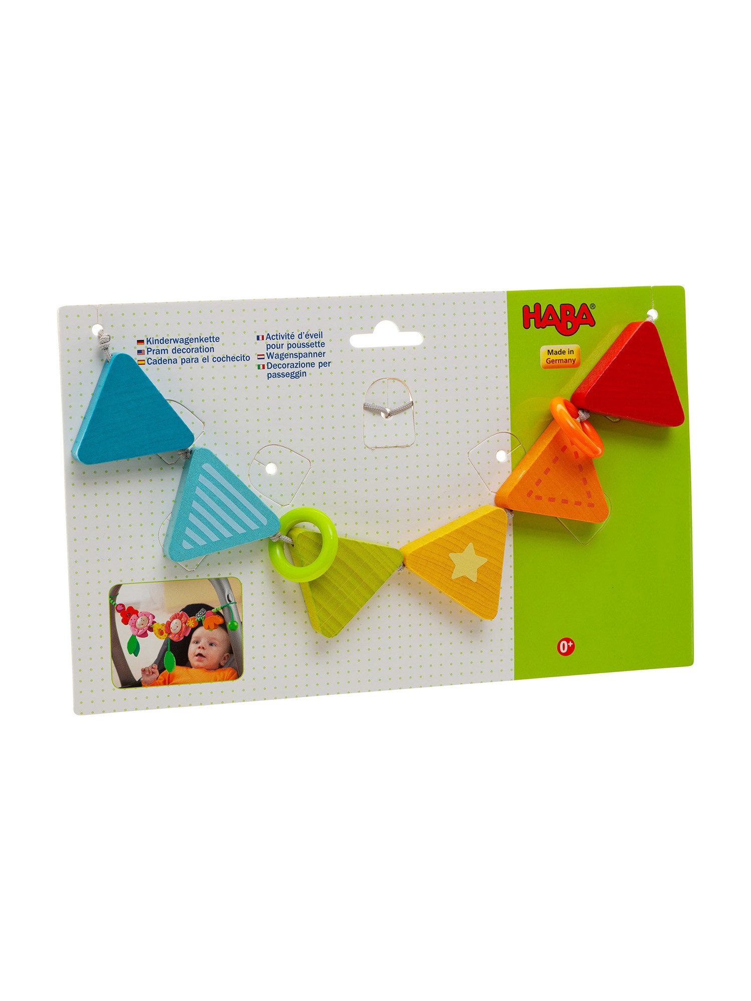 Haba Kinderwagenkette Wimpelchen, unisex neutral