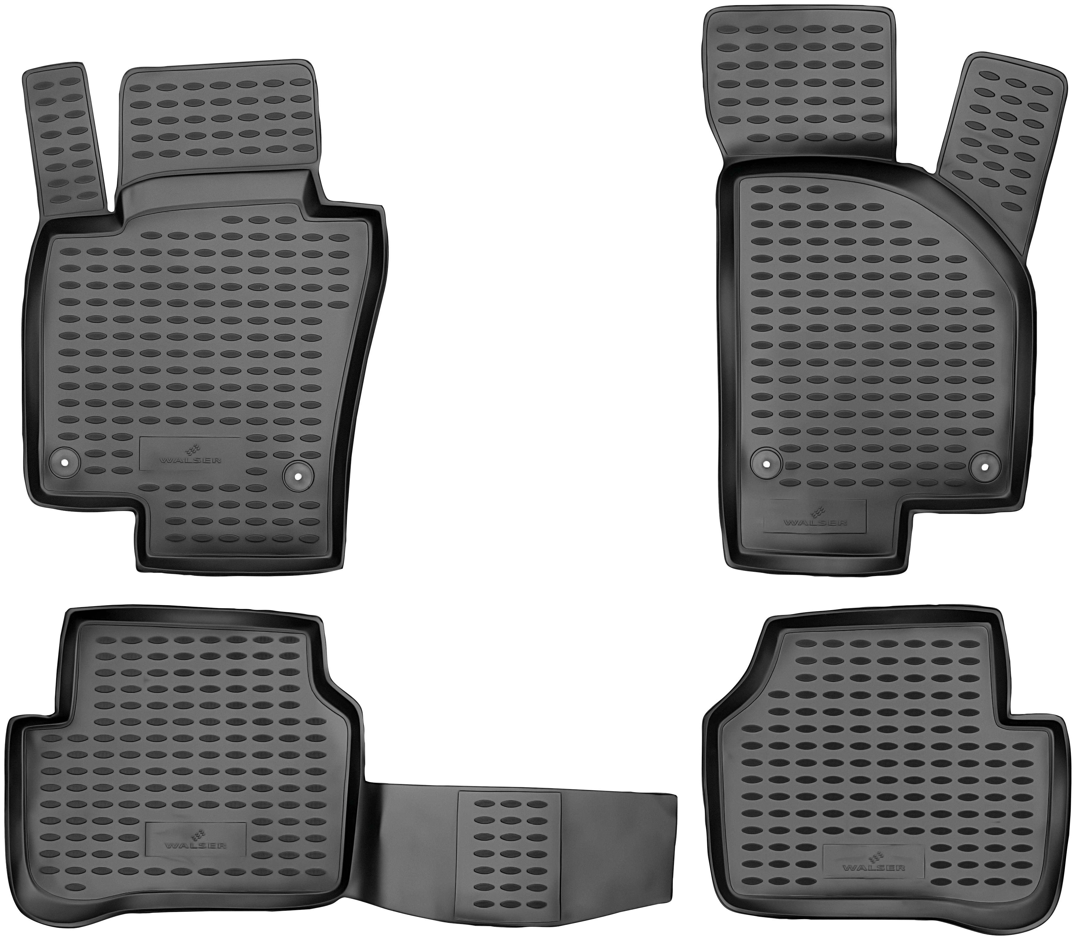 Alltrack VW Passat Passform-Fußmatten (4 Kombi, XTR St), für Variant, WALSER z.B. Passat (B7), Passat für Passat Stufenheck, VW