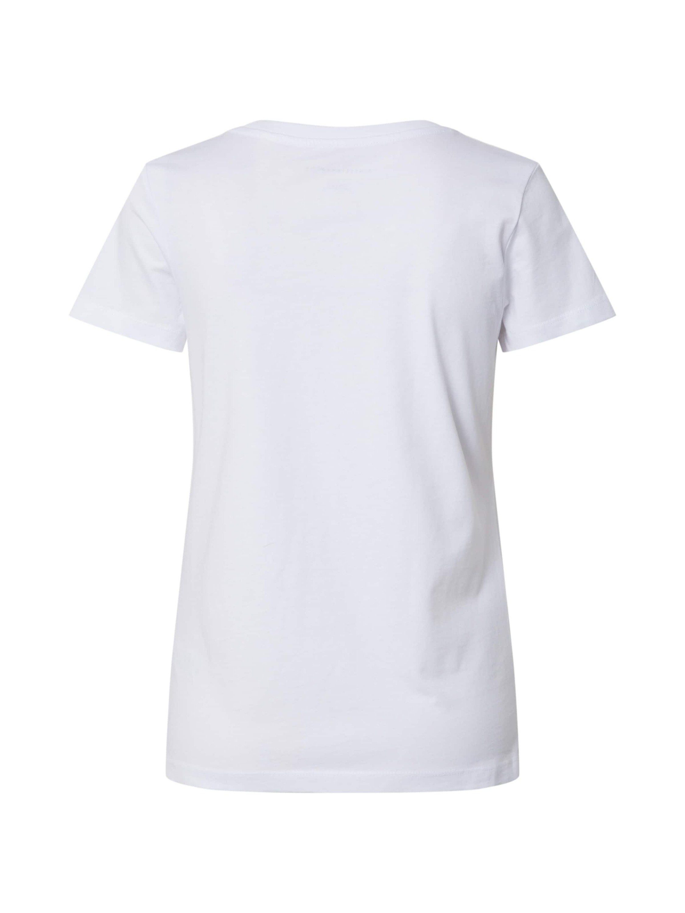 & Plain/ohne (1-tlg) Details T-Shirt NEWTON EINSTEIN