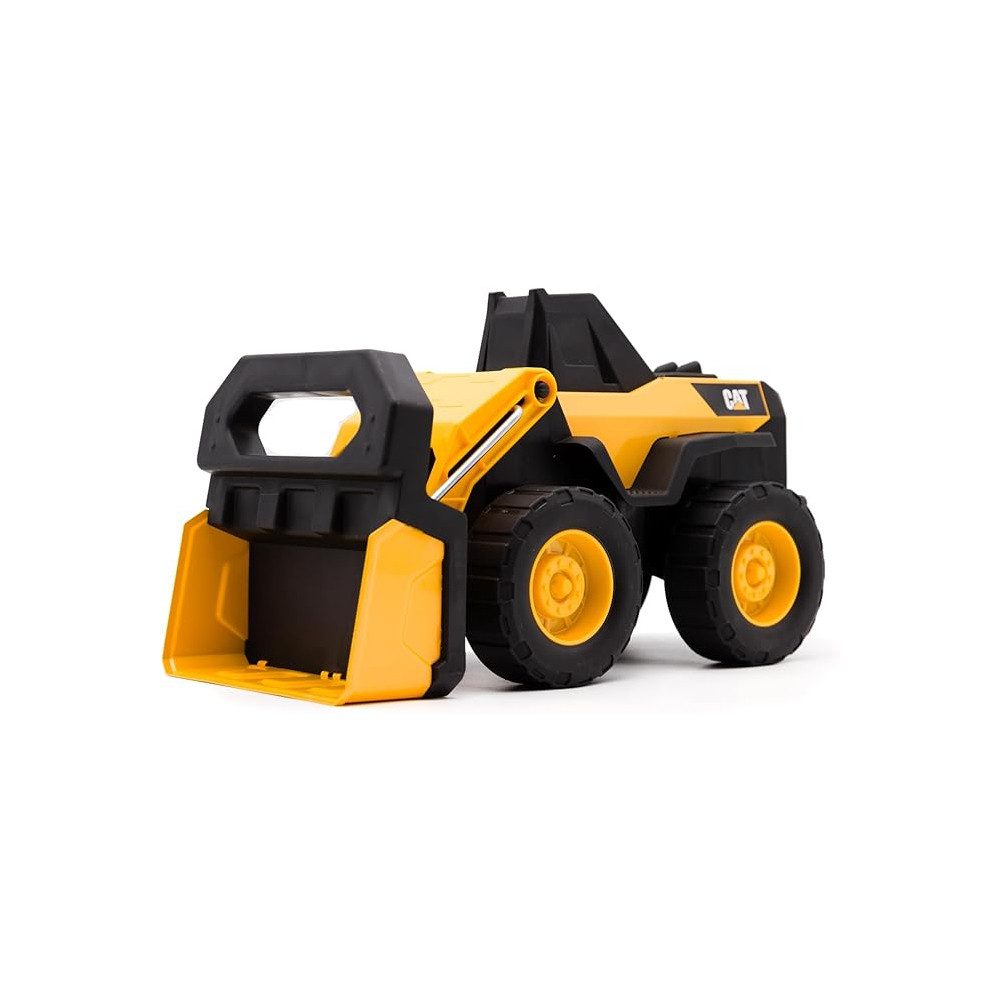 Funrise Spielzeug-Traktor CAT - Kipplaster- Compact Steel - ca. 30,5 cm