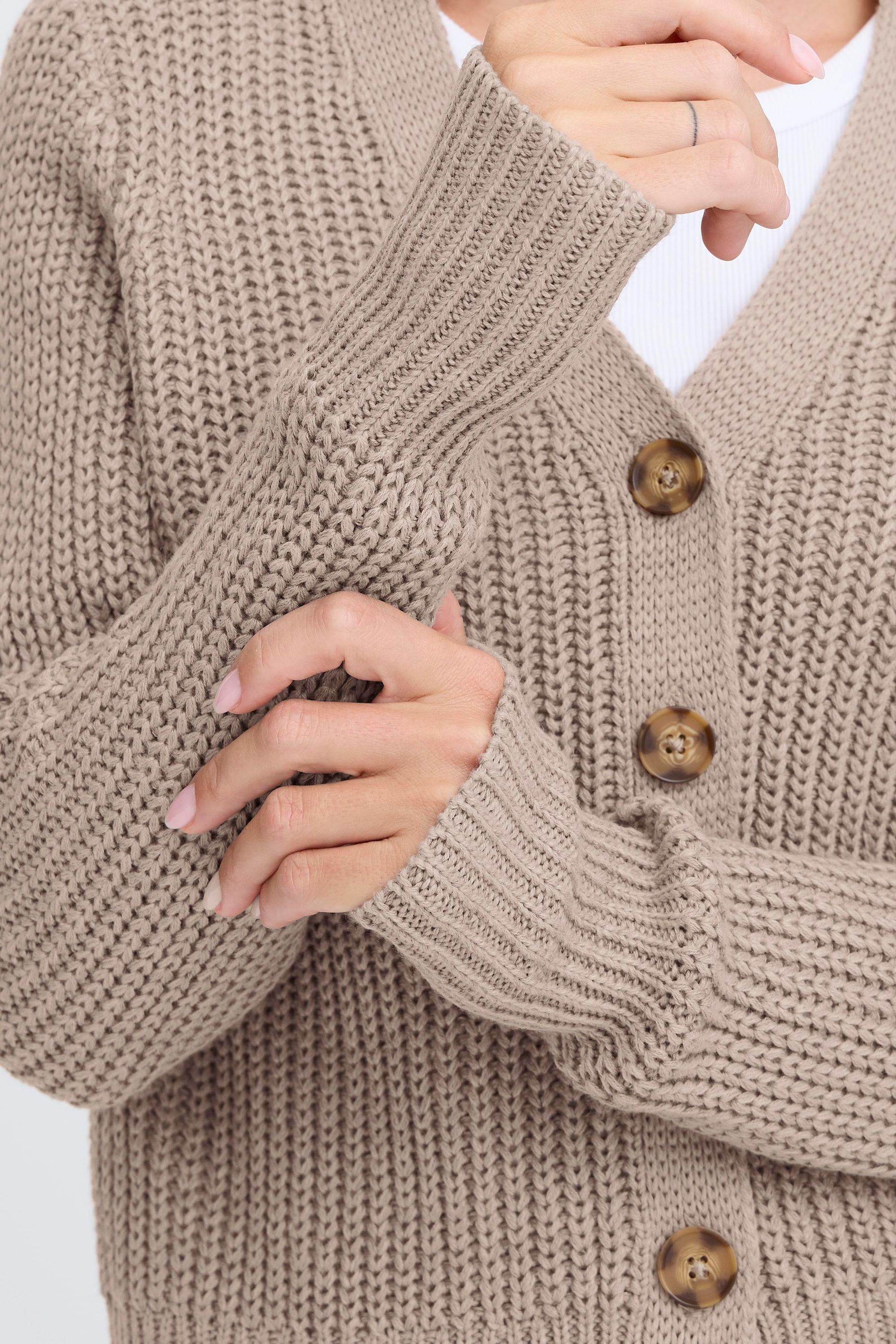 OXMO Strickjacke OXKanna Kuscheliger Cardigan