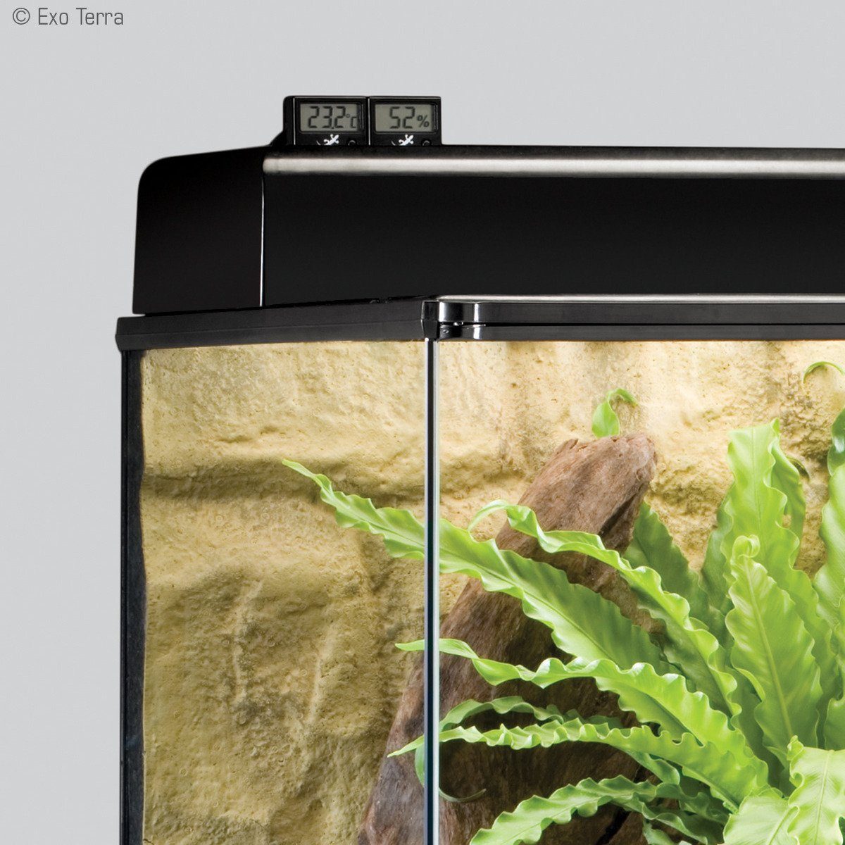 Exo Terra Terrarium-Klimasteuerung LED Thermo- und Hygrometer