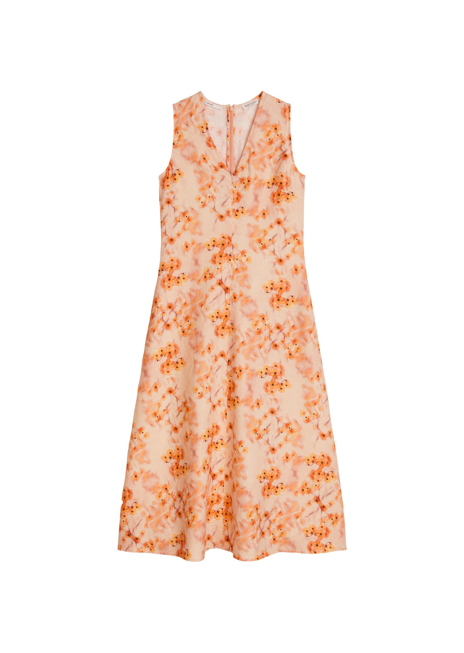 Midikleid mit Allover-Print