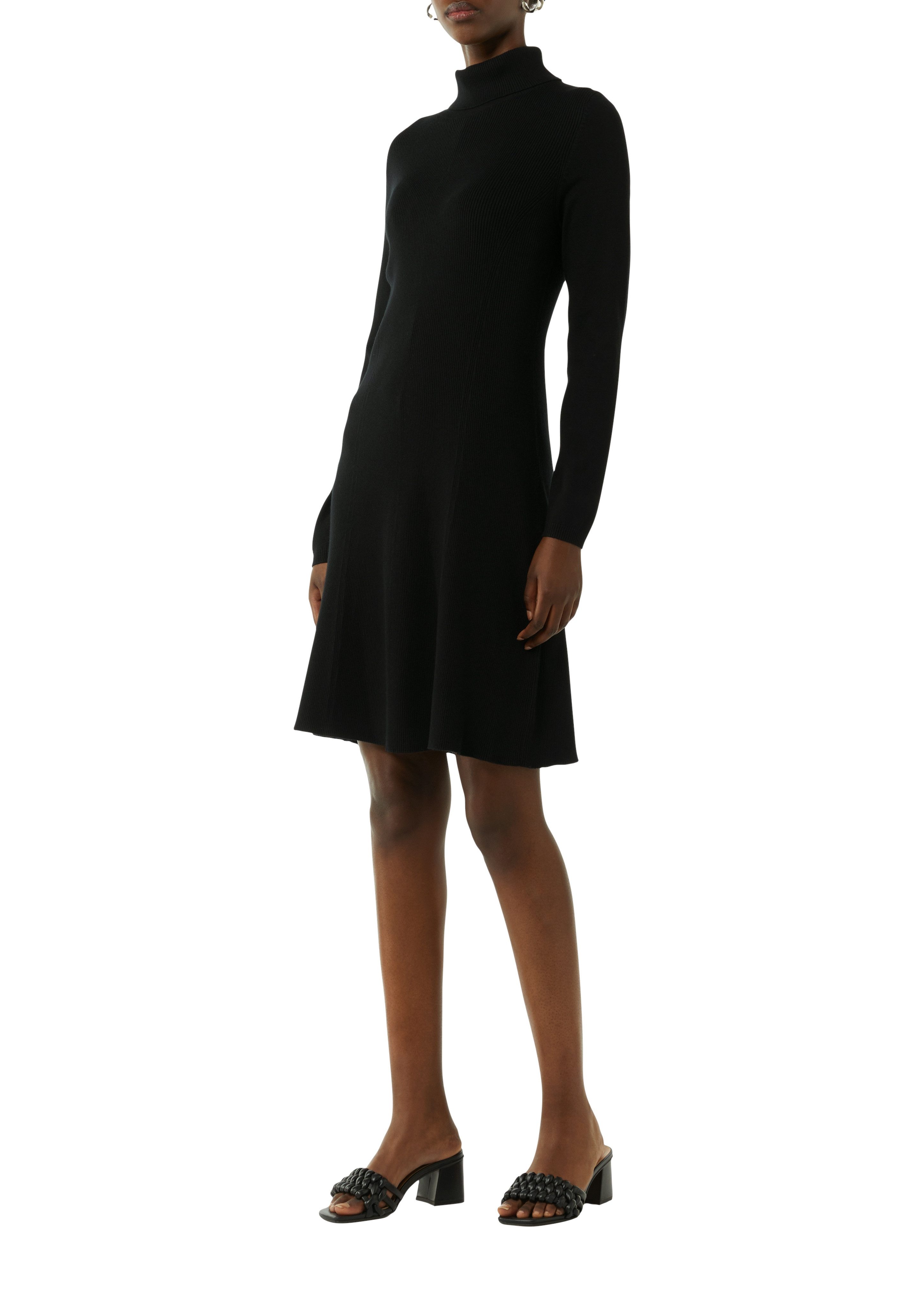 comma Strickkleid mit Rippstruktur günstig online kaufen