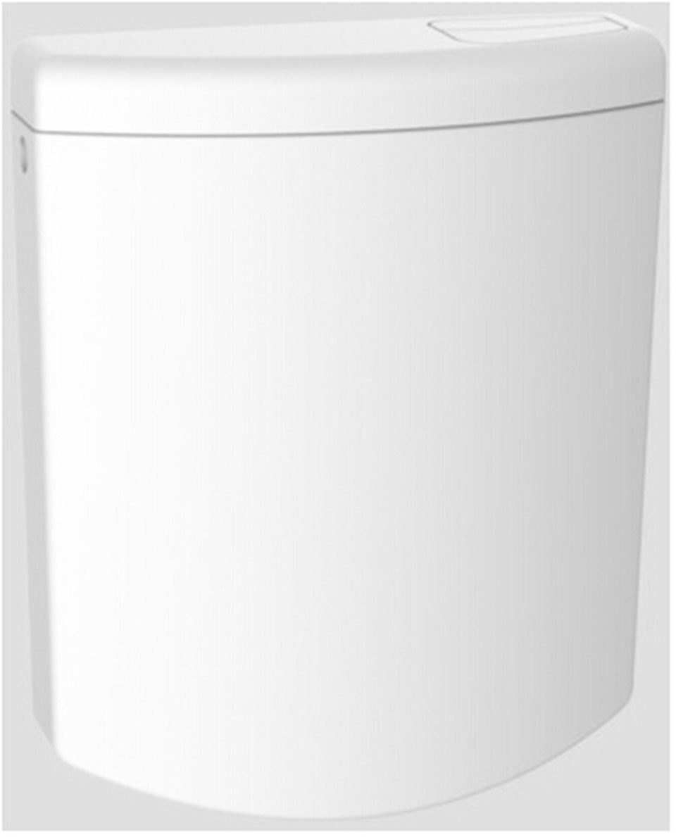 SANIT Spülkasten SANIT Spülkasten bonito duo (6-9L) tiefhängend mit Eckventil weiß