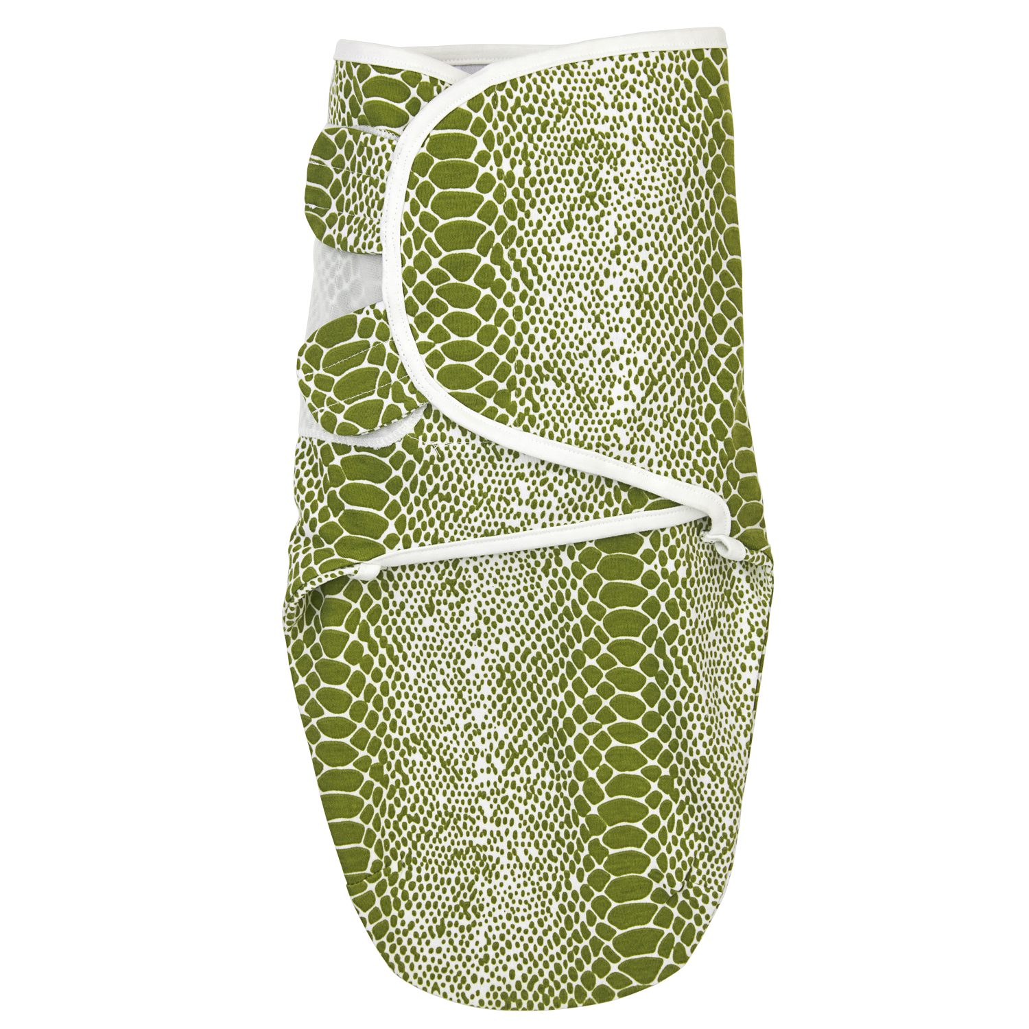 Meyco Baby Pucksack Snake Avocado (100% Baumwolle, 1 tlg), 0-3 maanden - 1-pack