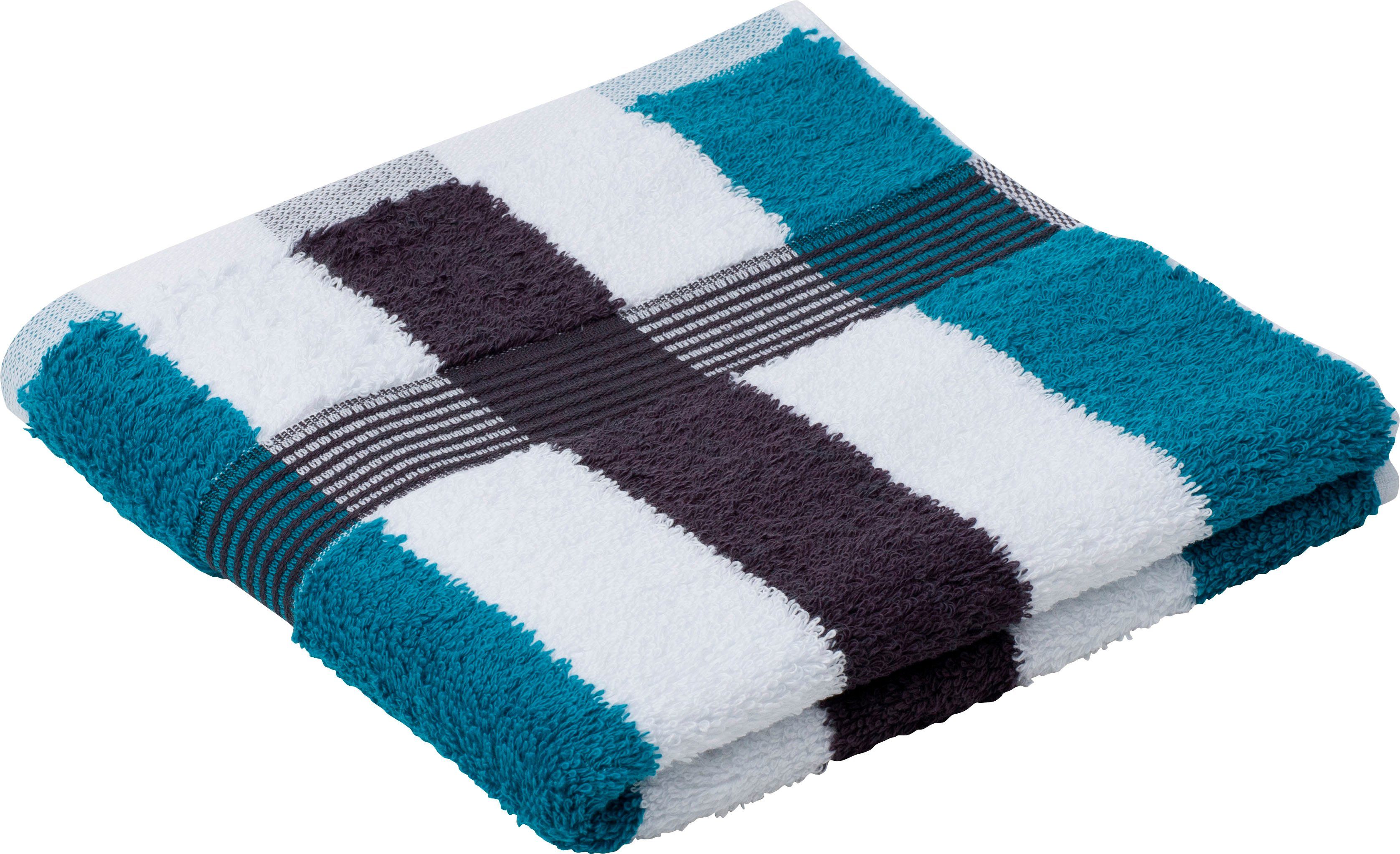 Gözze Handtücher New York, Walkfrottee (2-St), im Set, gestreift, mit struk günstig online kaufen