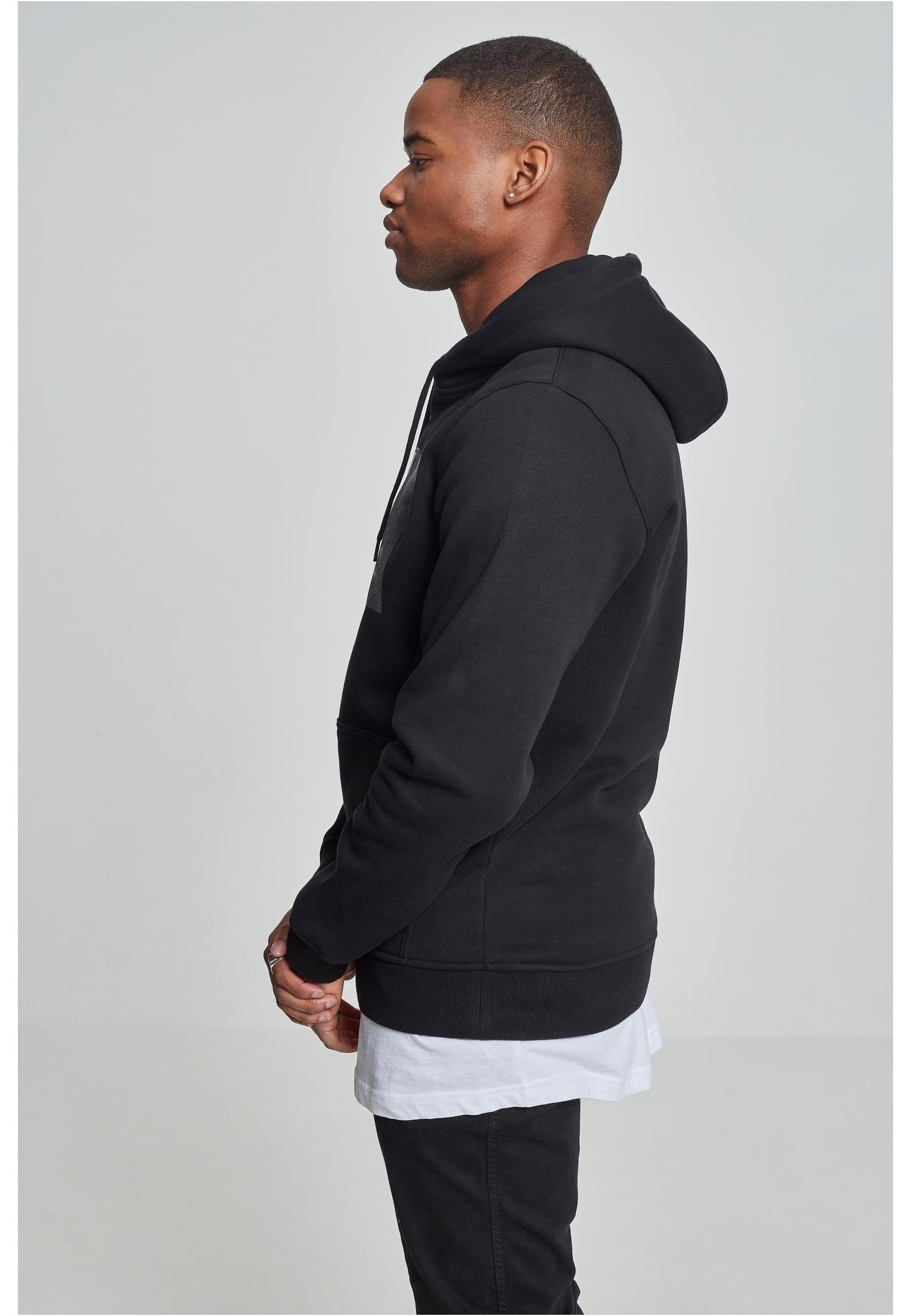 Sweater Herren (1-tlg) Pray MisterTee Hoody black