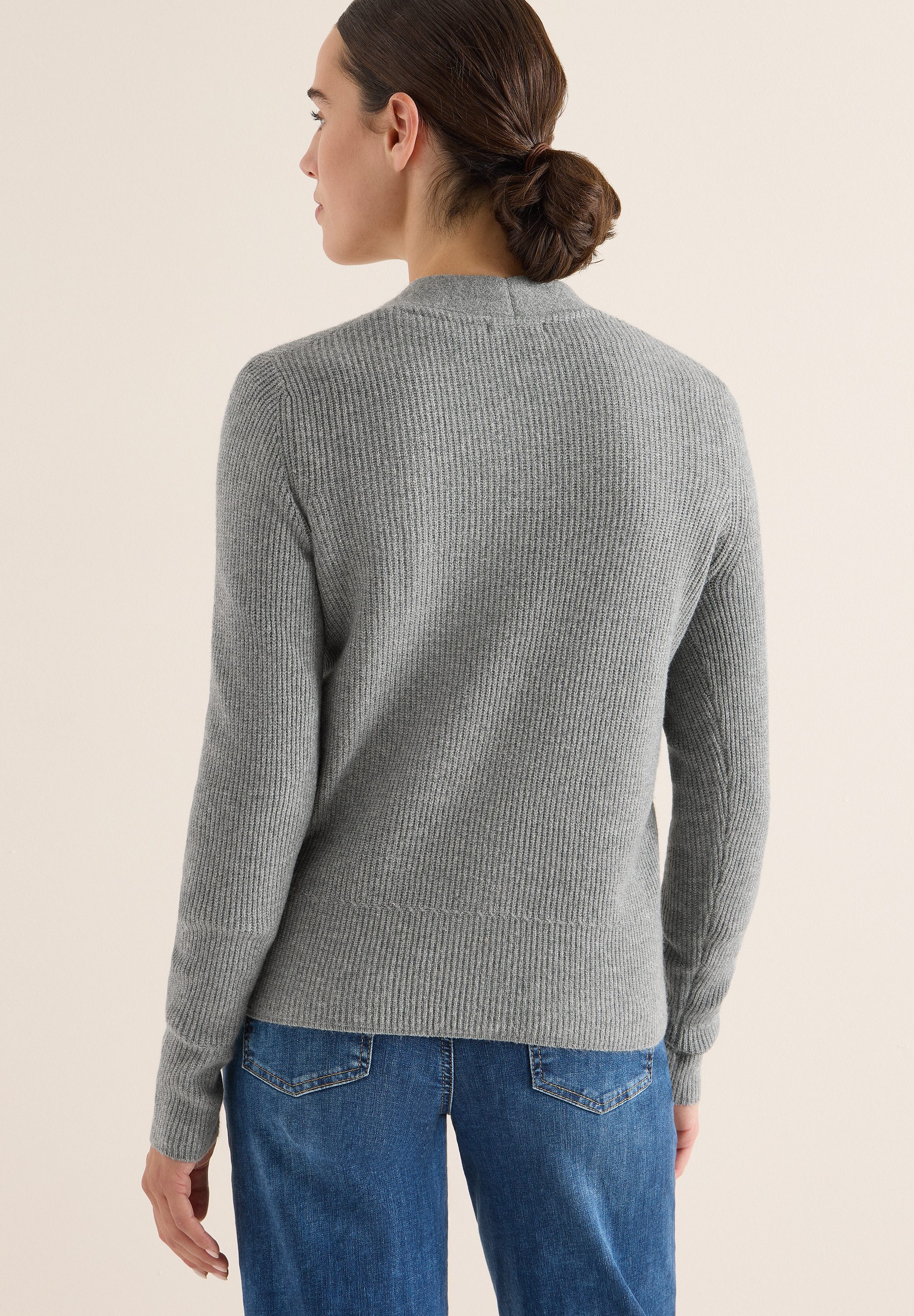 CECIL Cardigan mit Strukturdetail und Knopfleiste günstig online kaufen