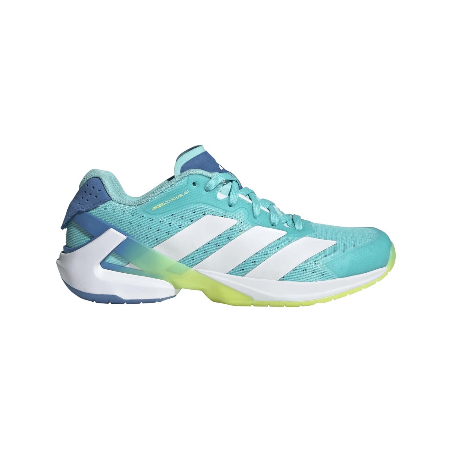 adidas Performance Hallen-Indoorschuhe Adizero Counterblast mintblau/weiss Damen Squashschuh