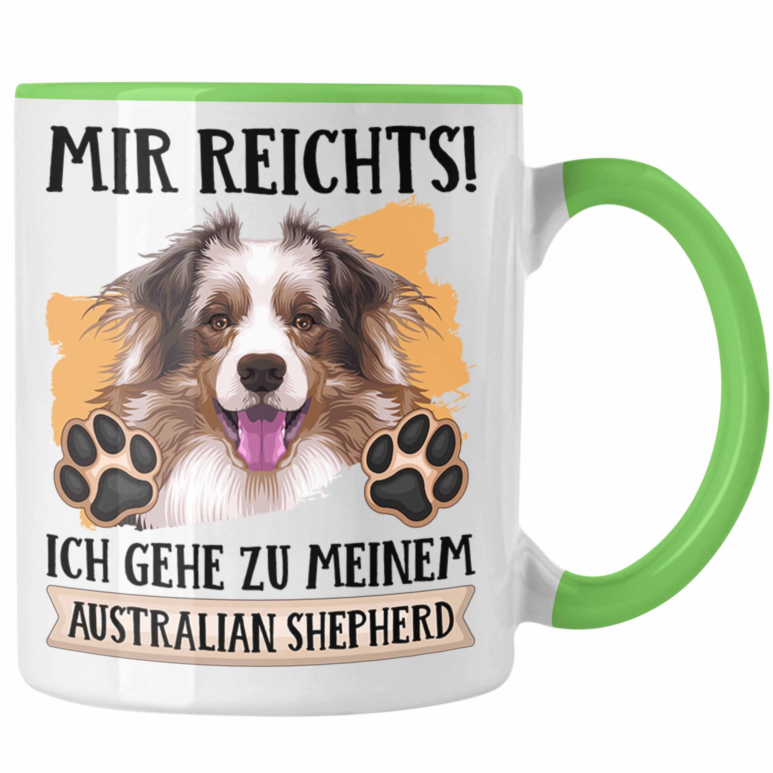 Geschenk Tasse Shepherd Tasse Grün Spruch Lustiger Besitzer Trendation Geschenkid Australian