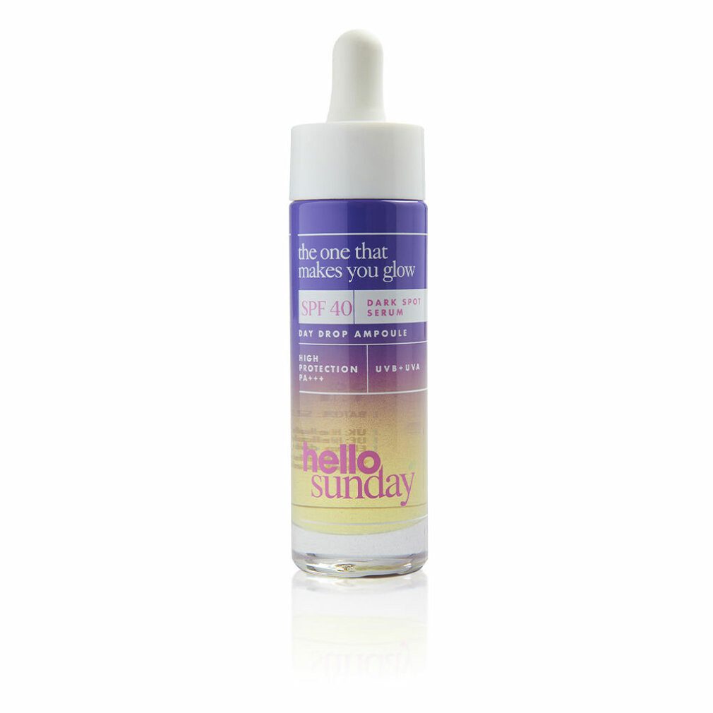 Hello Sunday Gesichtspflege the one that makes you glow Dark Spot Oil Serum SPF 40 - 30 ml