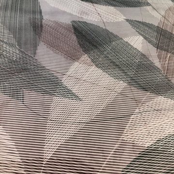 Schiebegardine 80769 ABBE Schiebegardine, halb-transparent, Bambus-Optik, 260x60 cm, Schmidt Gard, (1 St), 100% Polyester
