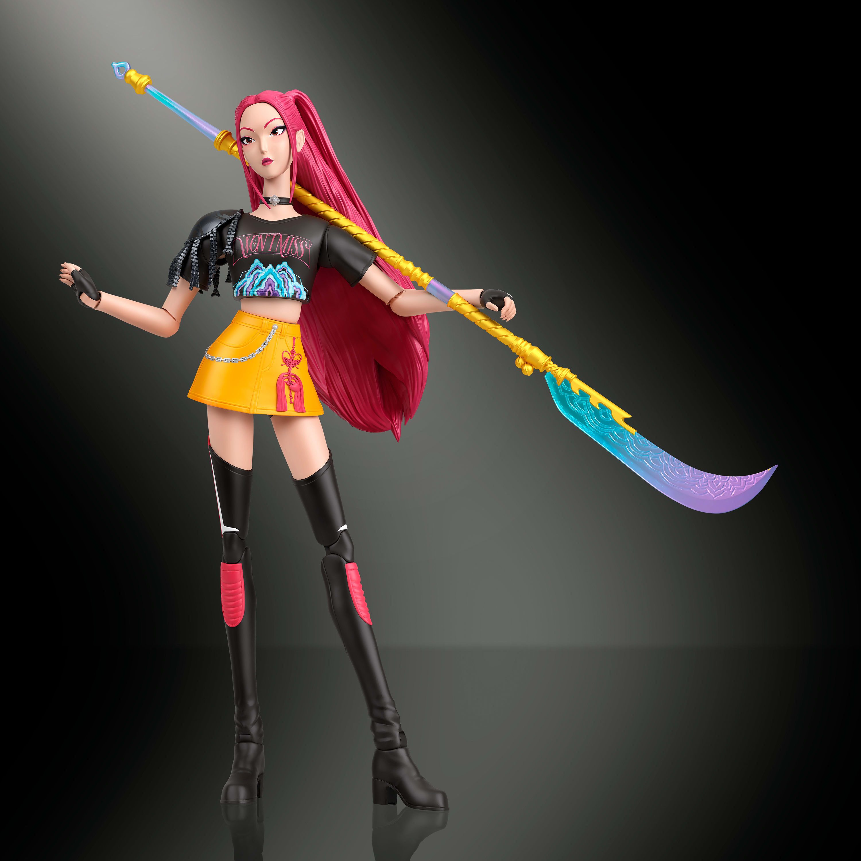 Mattel® Actionfigur KPop Demon Hunters Mira, beweglich – Bild 5 von 5