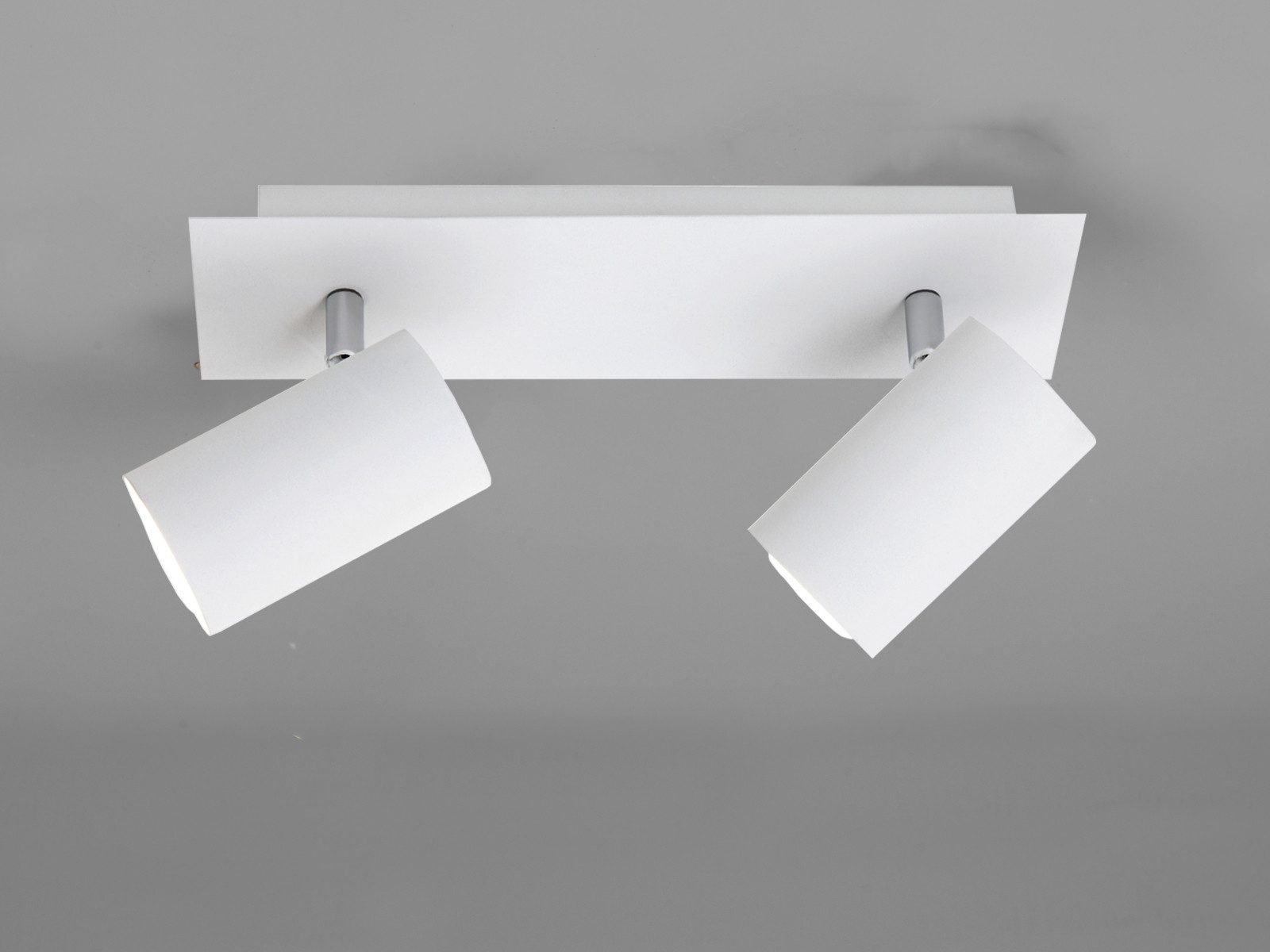 TRIO Leuchten LED Deckenstrahler, Dimmfunktion, LED wechselbar, Warmweiß, Decken-lampe innen Treppenhaus, Lichtspots minimalistisch, Breite 30cm