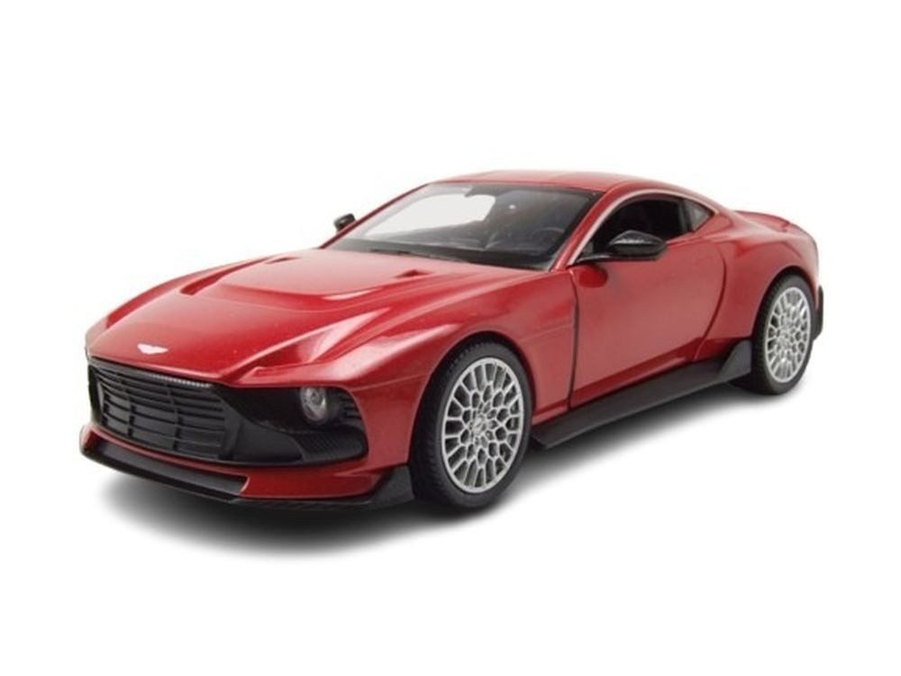Welly Modellauto Aston Martin Valour rot metallic, Maßstab 1:24