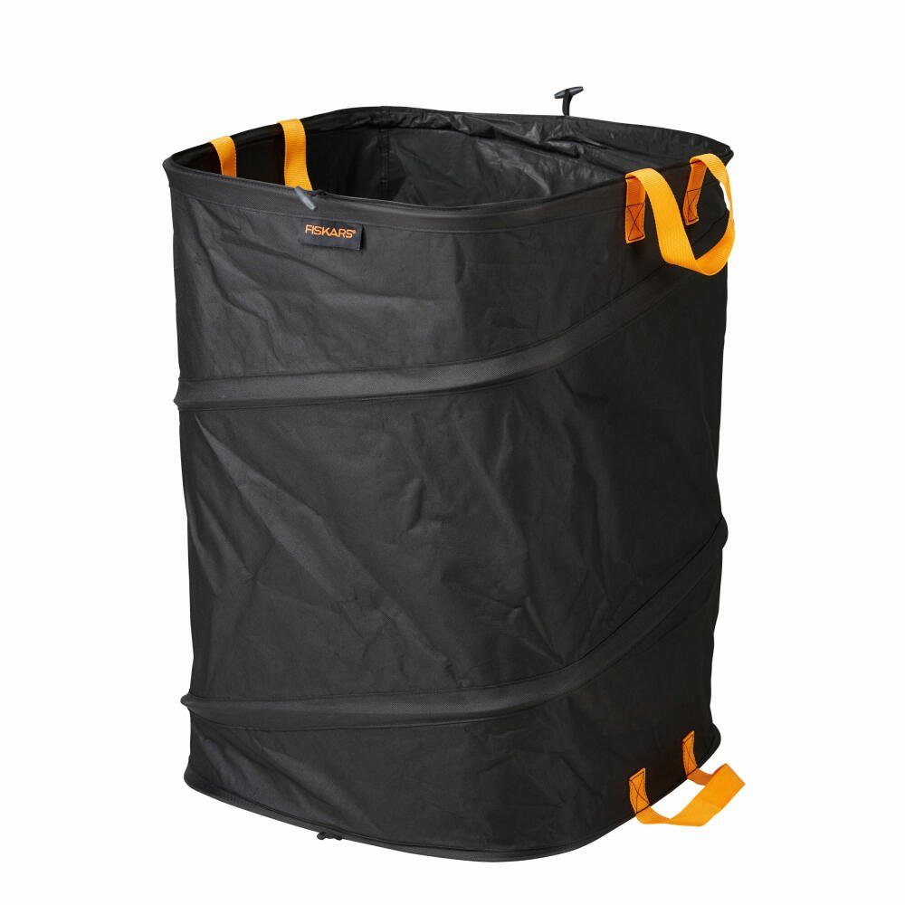 Fiskars Gartensack Ergo Pop-Up 175 L, für Laub, Gartenabfälle, 175 l