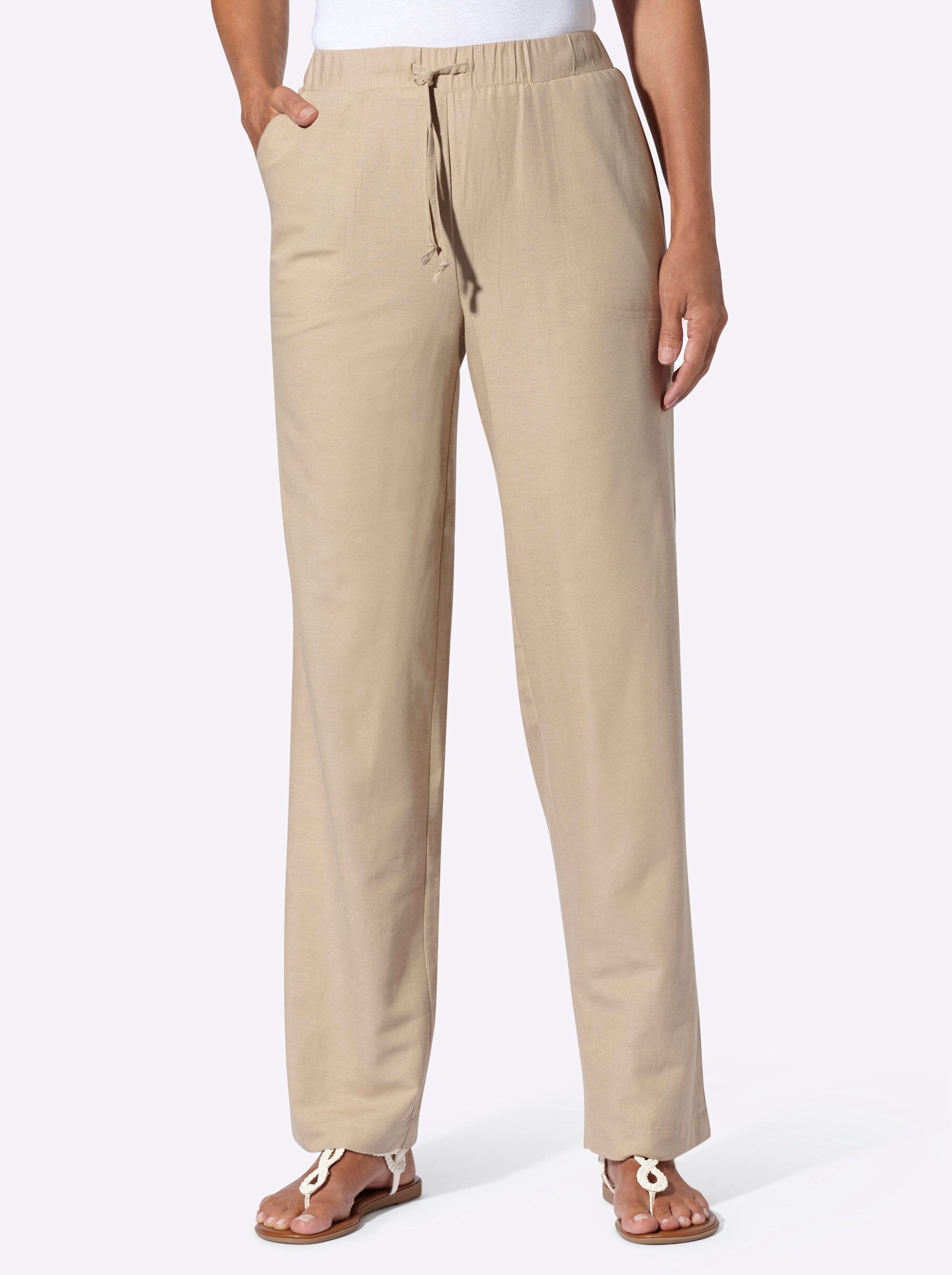 Sieh an! Jerseyhose Schlupfhose komfortabel günstig online kaufen