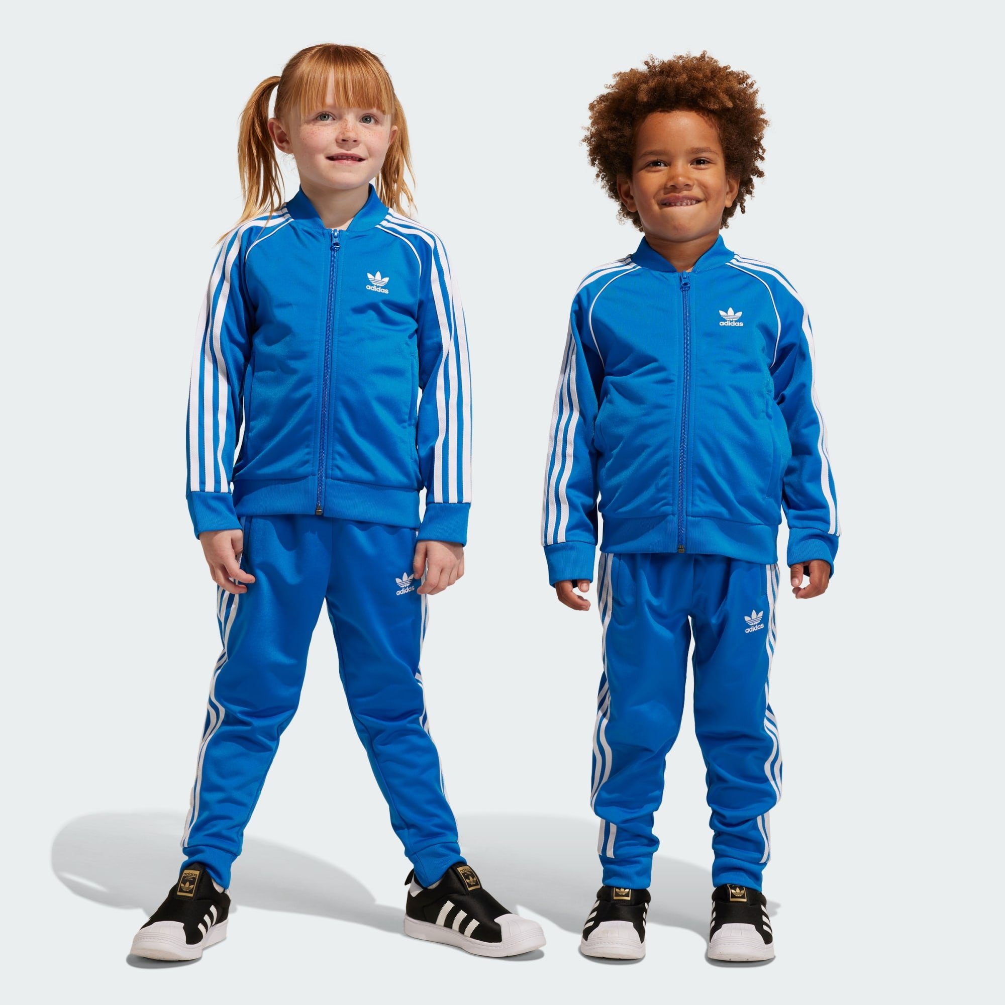 online Shop adidas Originals Sportanzug ADICOLOR TRAININGSANZUG SST Blue Bird