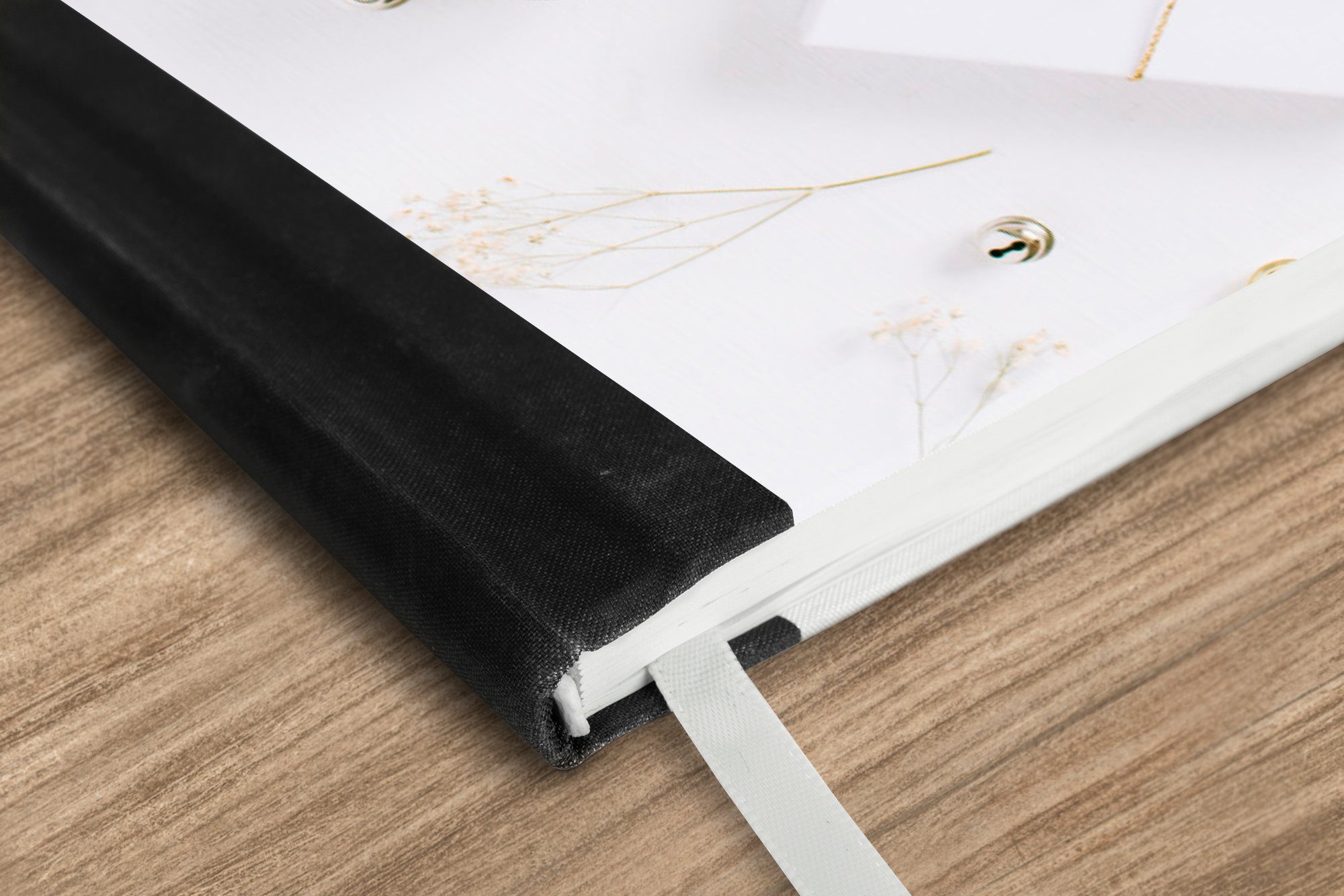 Thumbnail - MuchoWow Notizbuch Winter - Weihnachten - Geschenk - Weiß, Notebook, Notizblock a5, Tagebuch, Journal Liniert