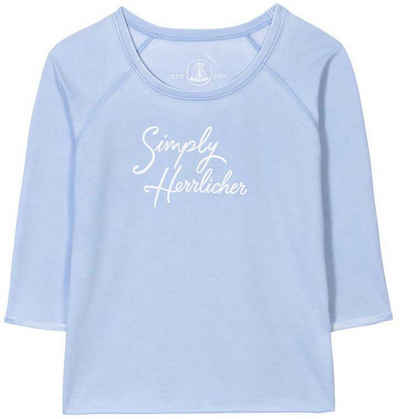 Herrlicher Sweater »ANGELIKA« mit Logo-Statement Stickerei "Simply Herrlicher"