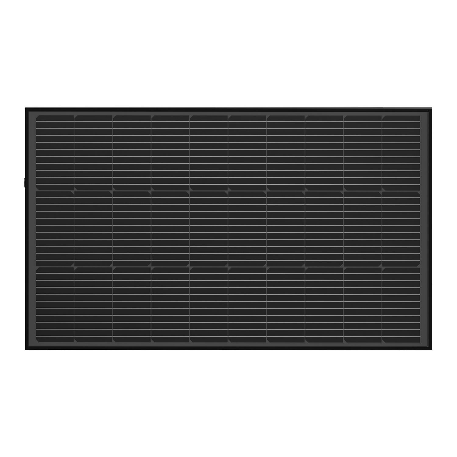 Monokristallines Solar 2x W Panel Ecoflow Solarmodul - starres 100 Solarpanel für Balkon