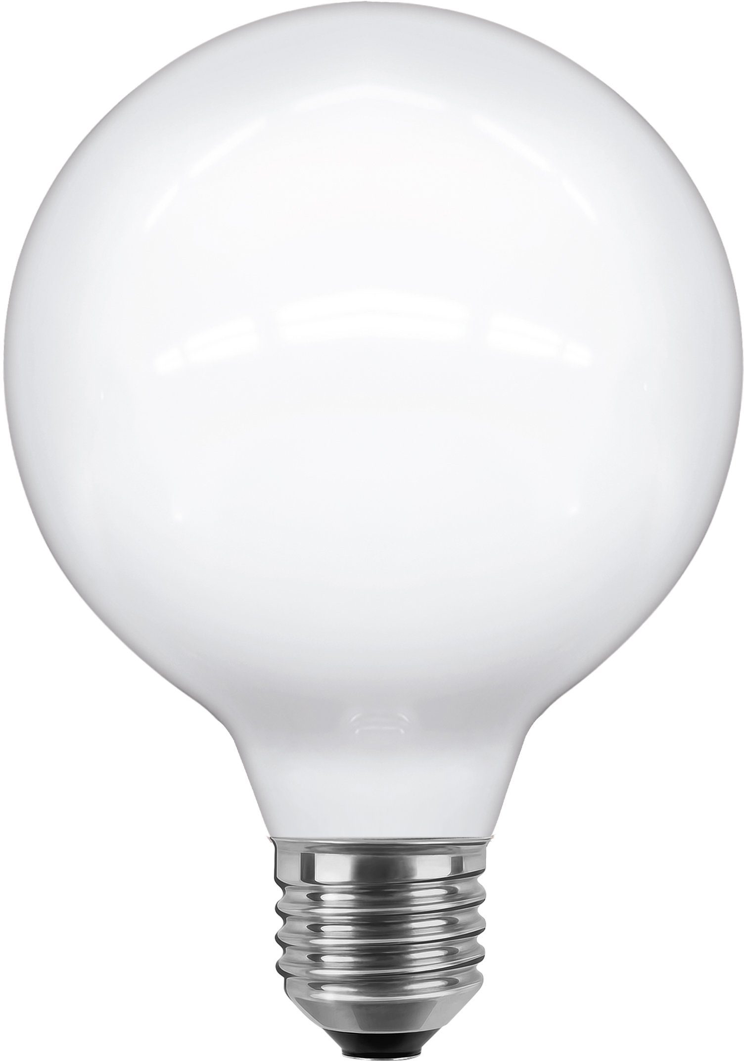 E27 1 opal, Warmweiß, Line, Globe dimmbar, SEGULA 80 LED-Leuchtmittel Vintage St., E27,