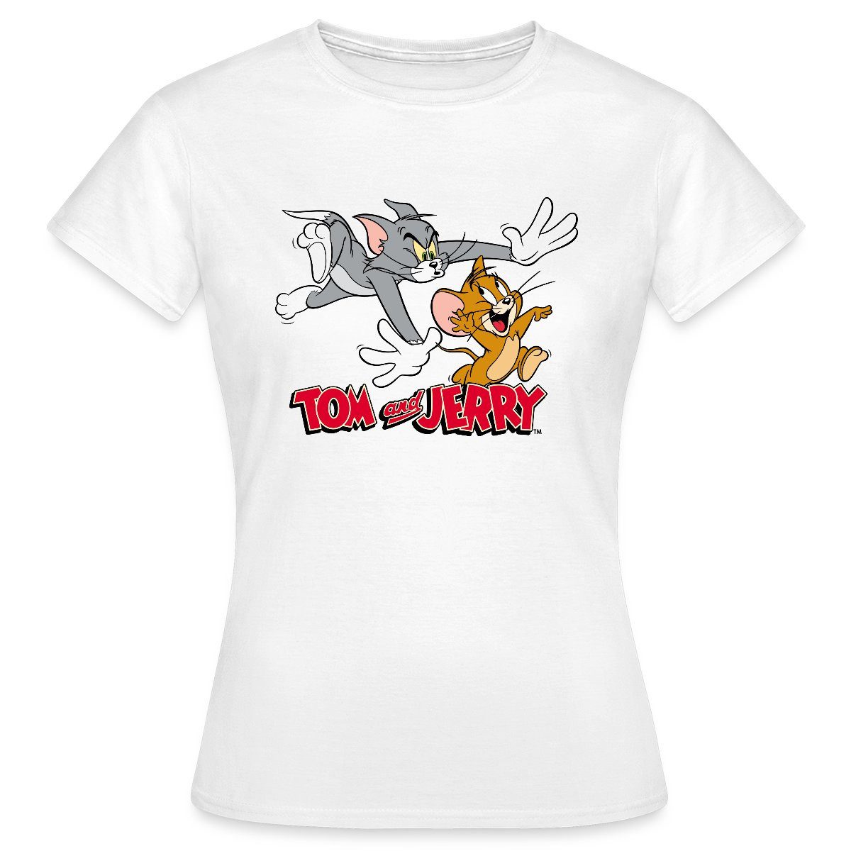Spreadshirt T-Shirt Tom Und Jerry Verfolgung günstig online kaufen
