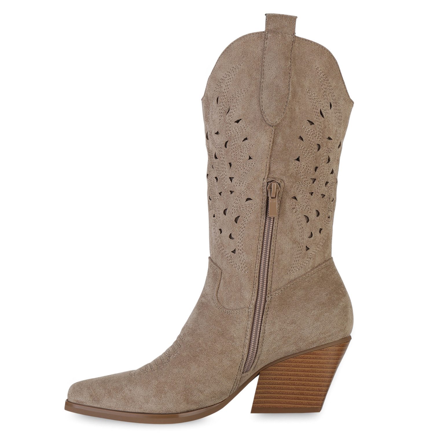 VAN HILL 840054 Cowboystiefel Schuhe günstig online kaufen