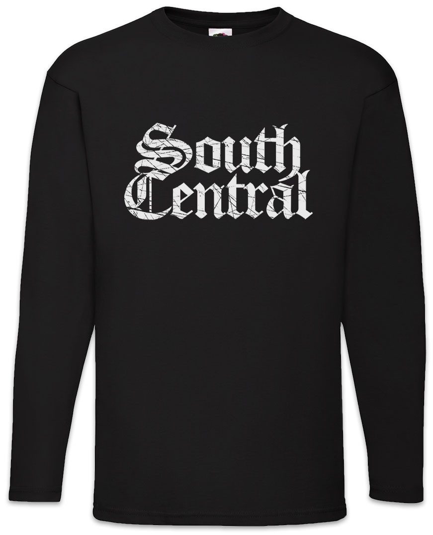 Urban Backwoods Langarmshirt South Central B Langarm T-Shirt Ghetto Gang Los Angeles LA California (1-tlg) Compton CA Gangsta West