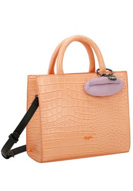 Buffalo Henkeltasche Big Boxy Collection Croco, mit abnehmbarem Anhänger