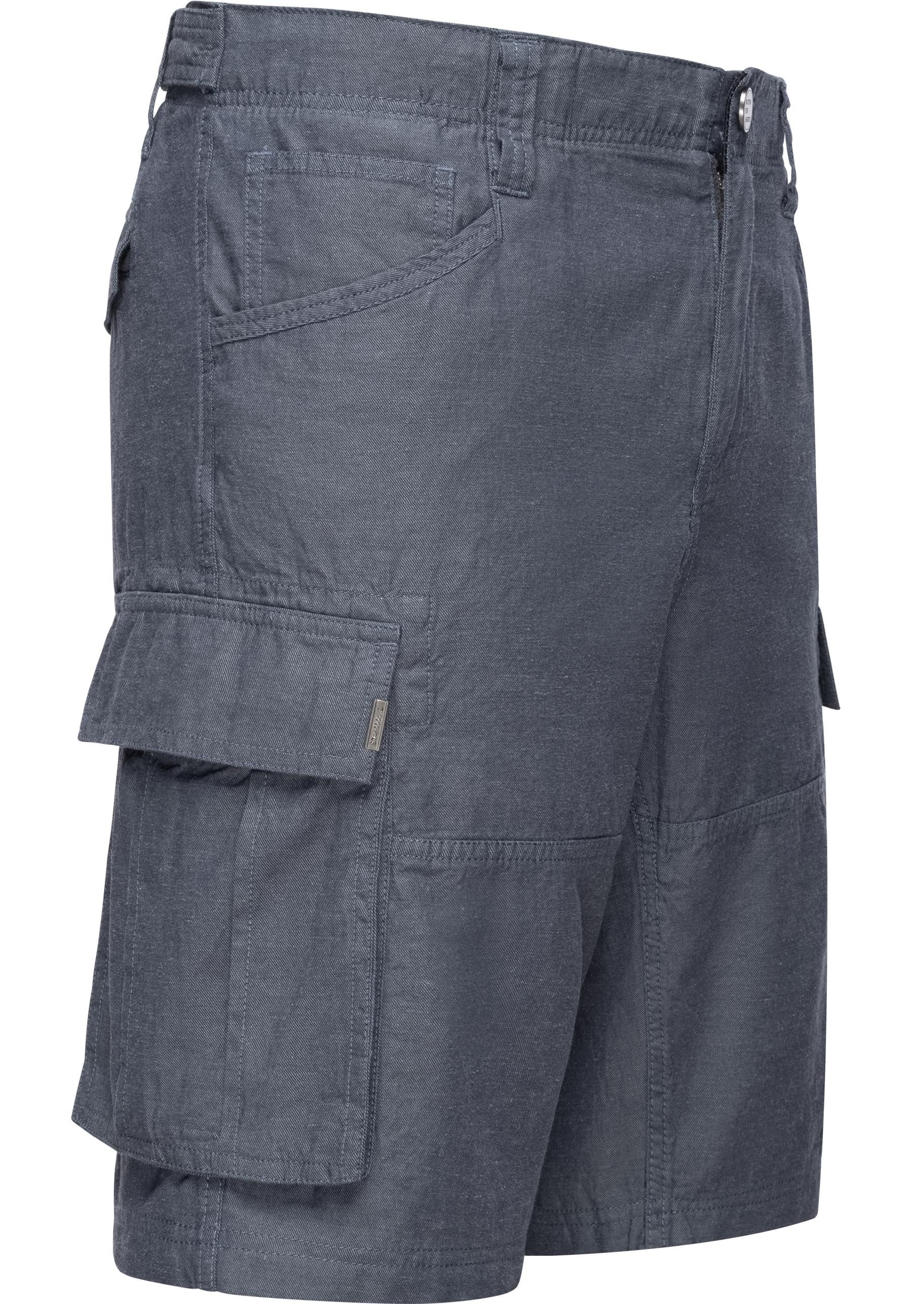 Ragwear Shorts "Merly Linen", (1 tlg.), Kurze Leinenhose in Cargo-Optik günstig online kaufen