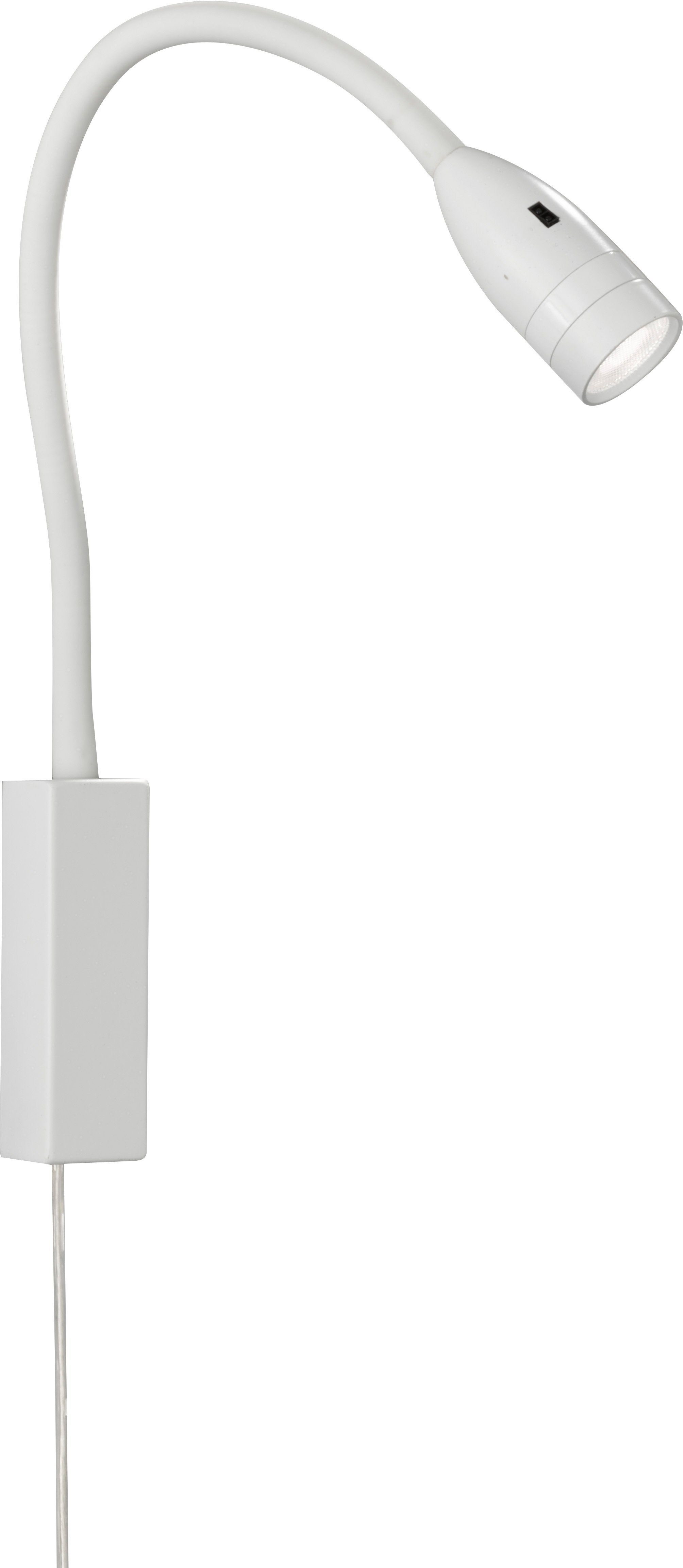 FISCHER & HONSEL Wandleuchte Sten, Dimmfunktion, LED fest integriert, Warmweiß, Bettleuchte ideal für Boxspringbetten