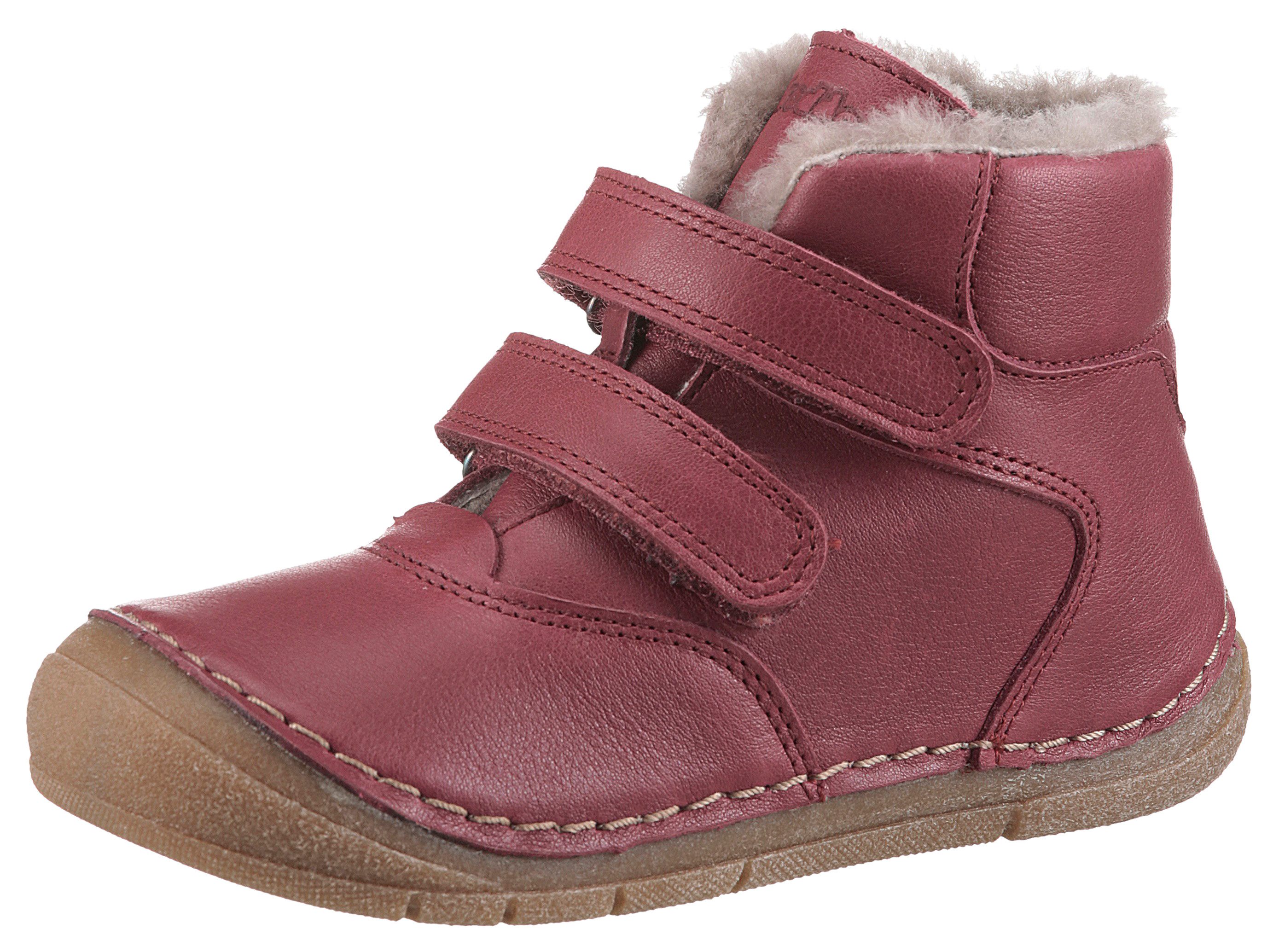 froddo® PAIX UP WINTER Winterstiefel, Klettstiefel, Babystiefel, Lauflernschuh mit Lammfell