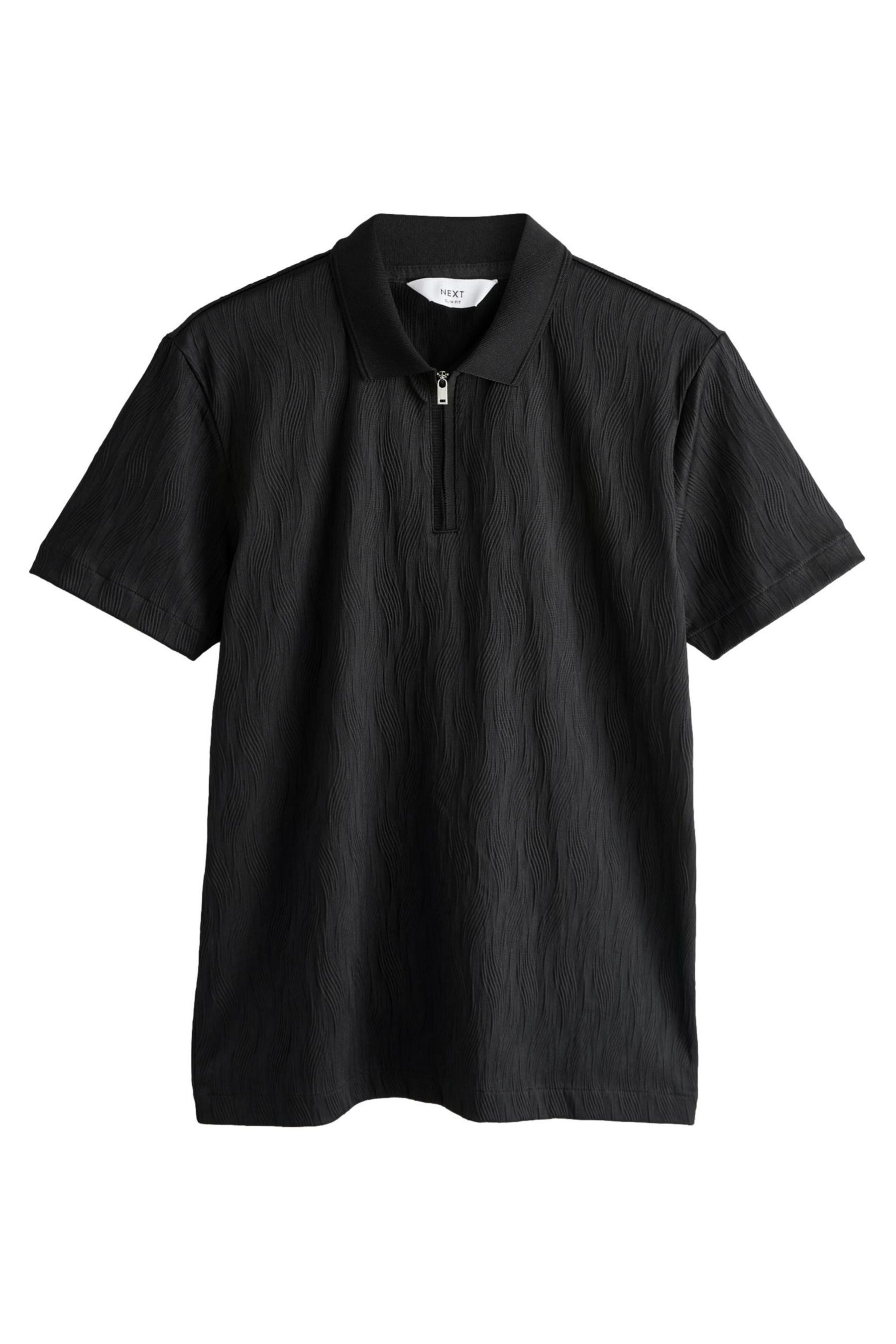 Next Poloshirt Edles Regular Fit Poloshirt mit 1/4-Reißverschluss (1-tlg)