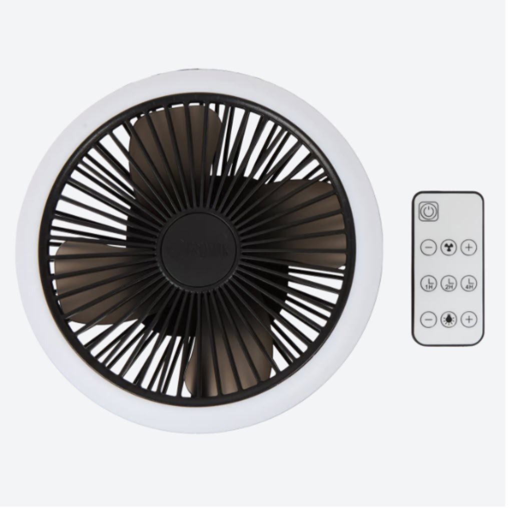 FROYAK Akku-Ventilator Ventilator mit Licht günstig online kaufen