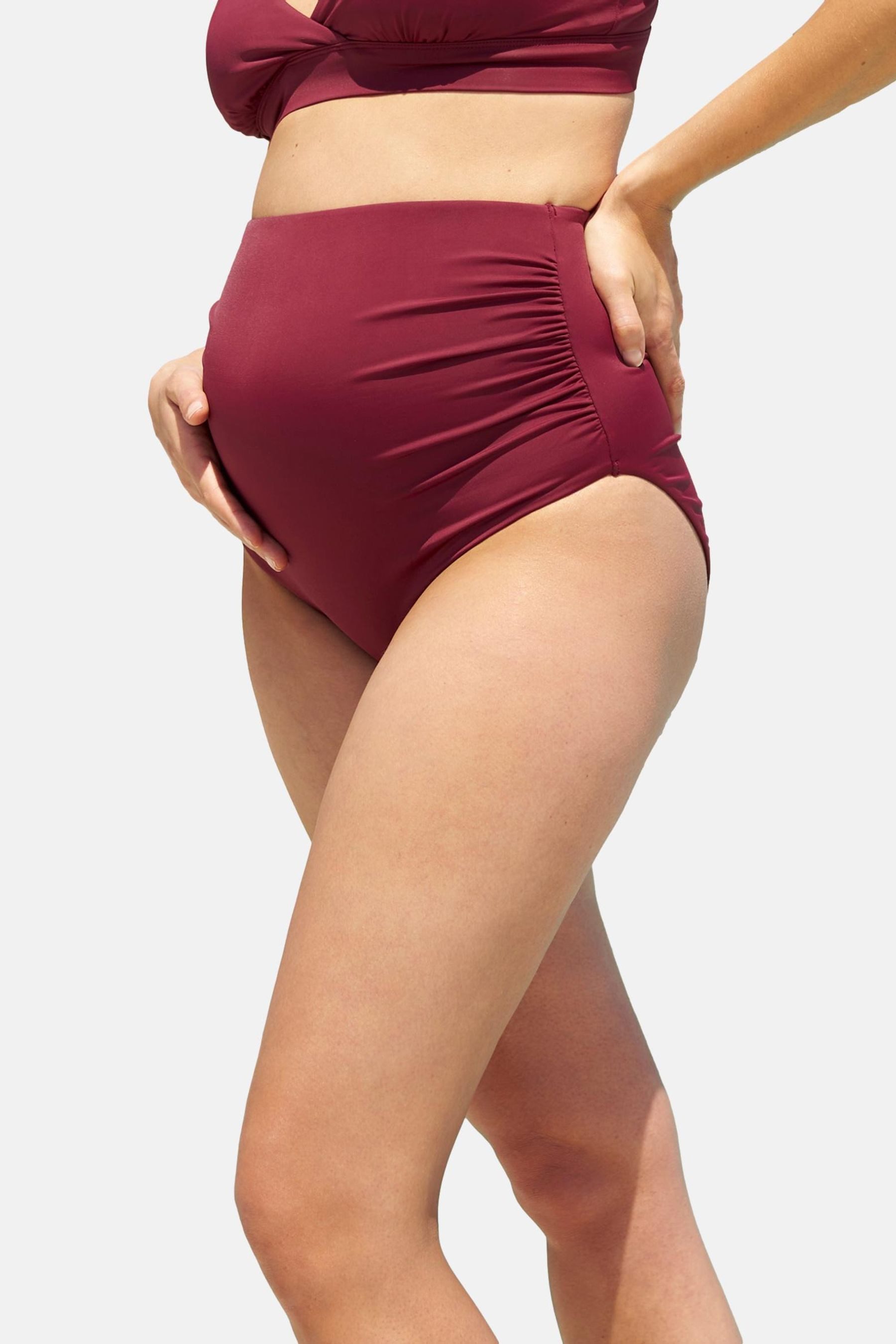 Seraphine Bikini-Hose Seraphine Bikinihose mit Bauchband (Umstandsmode) (1-St)