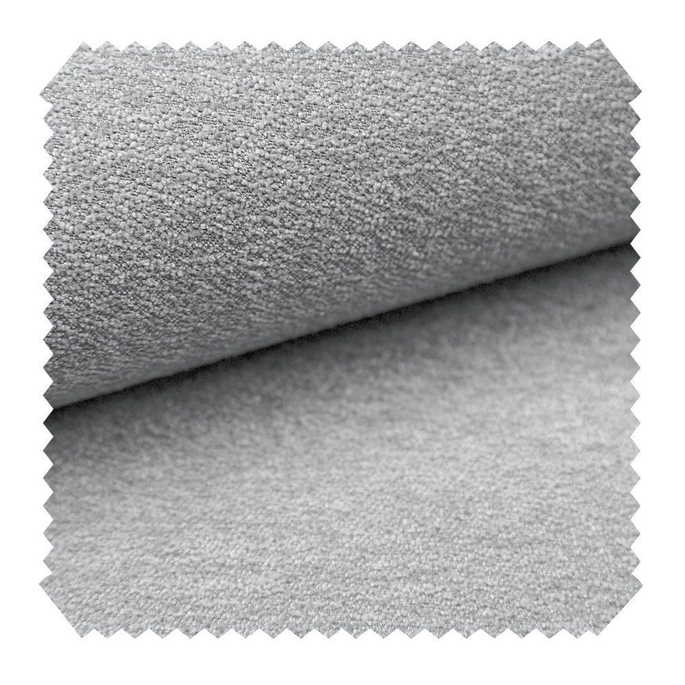 novely® Stoff Abverkauf MOERS Feiner Bouclé-Polsterstoff - Robuster Möbelstoff, Samtweich, Robust, Pflegeleicht, Meterware, 1lfm