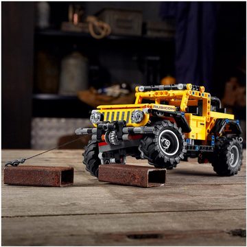LEGO® Konstruktionsspielsteine Jeep® Wrangler (42122), LEGO® Technic, (665 St), Made in Europe