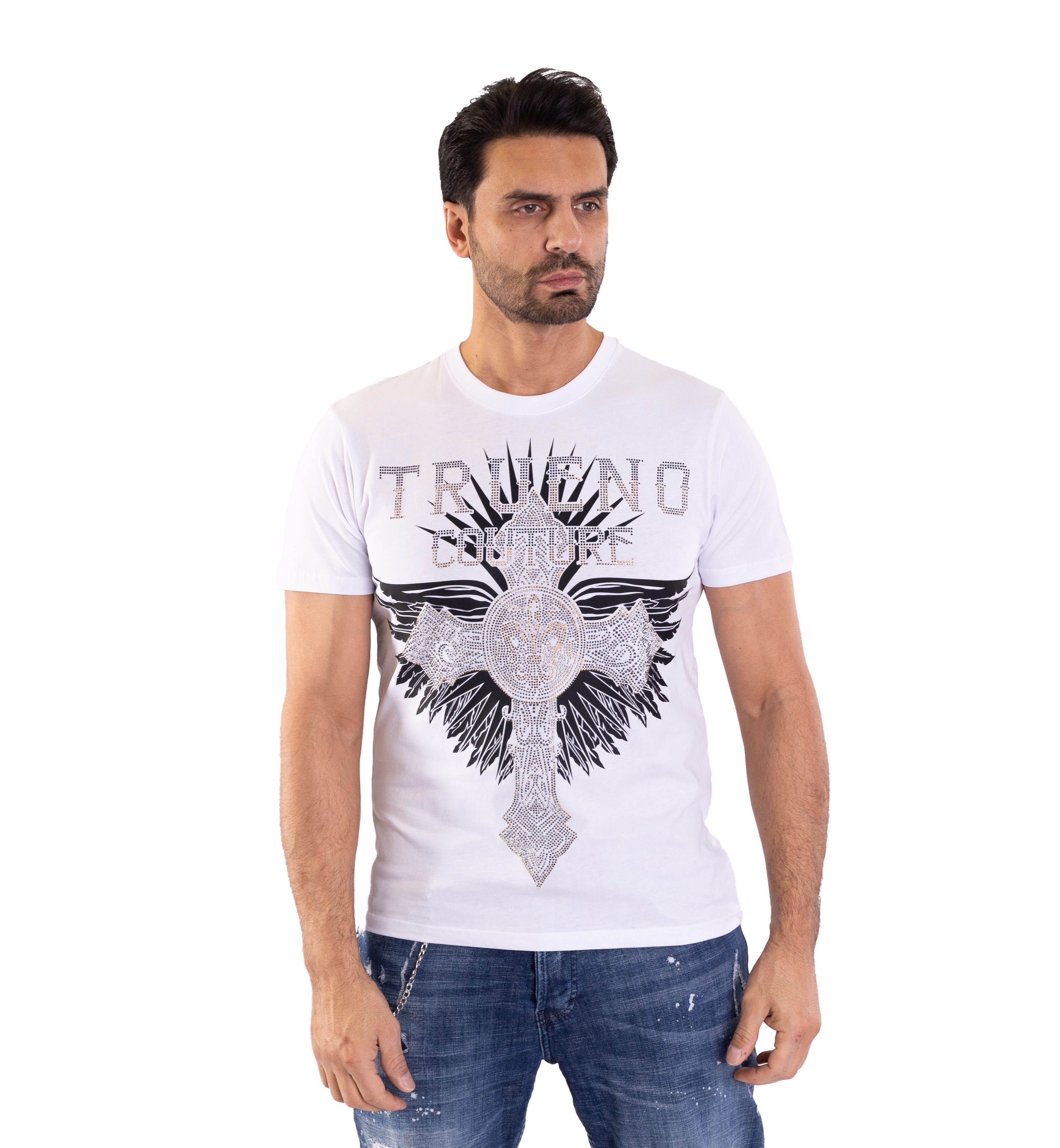 TRUENO T-Shirt Slim Fit Herren T-Shirt günstig online kaufen
