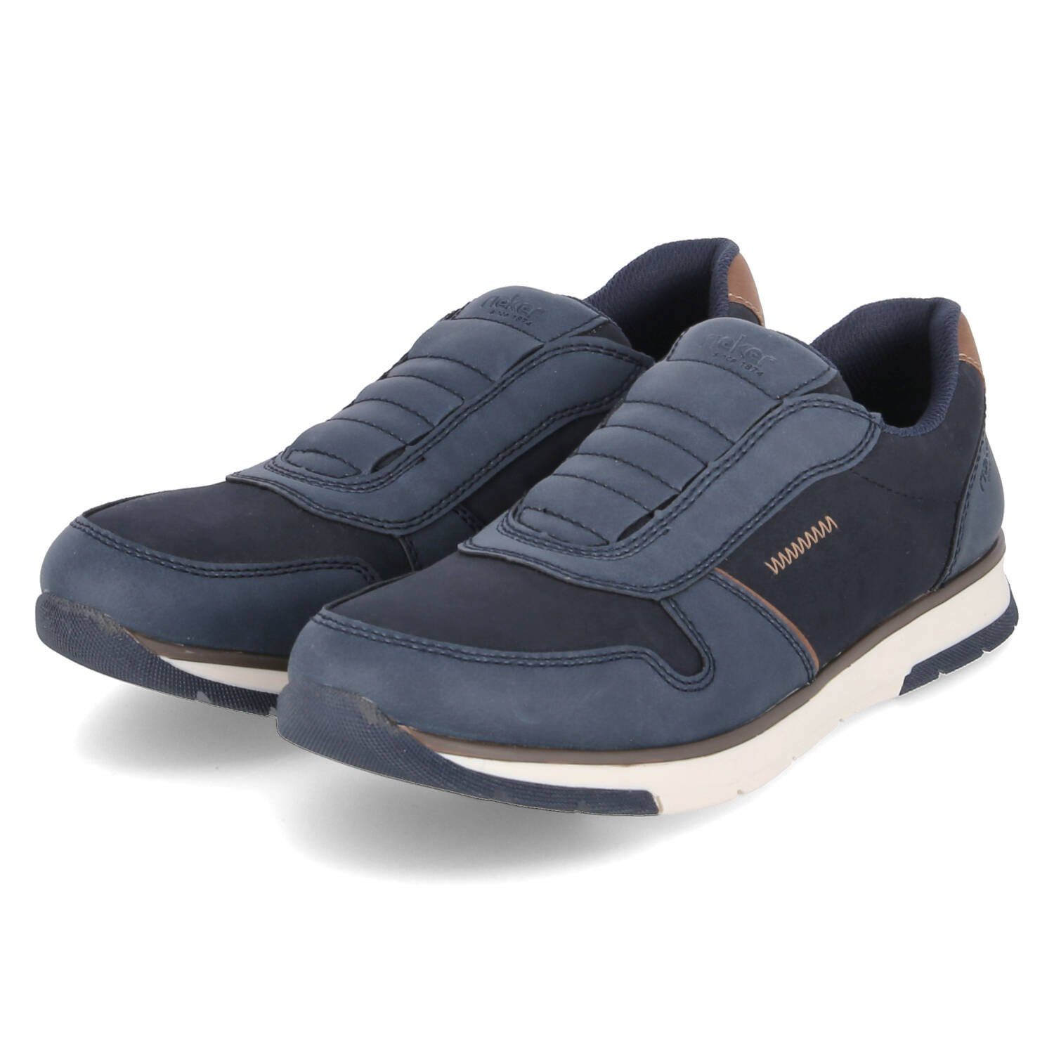 Rieker Slip-On-Sneaker Sneaker, pflegeleichte Oberfläche