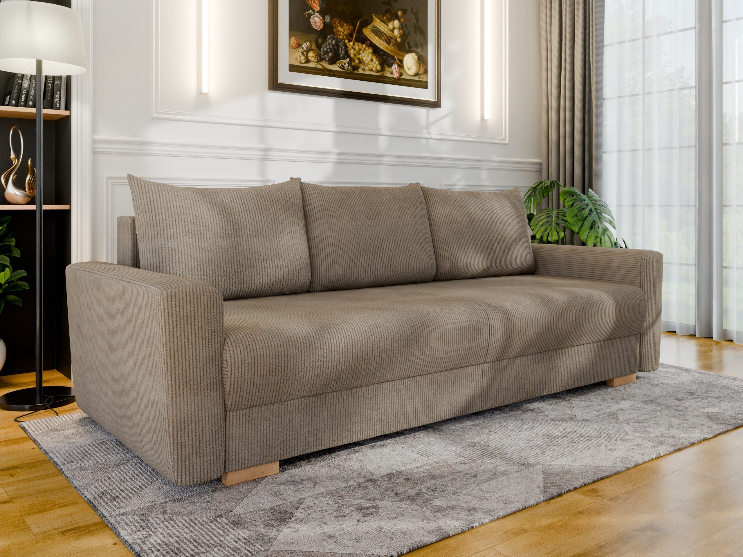 PANDA MÖBEL GmbH Schlafsofa ELMA Schlafsofa mit Bettfunktion günstig online kaufen