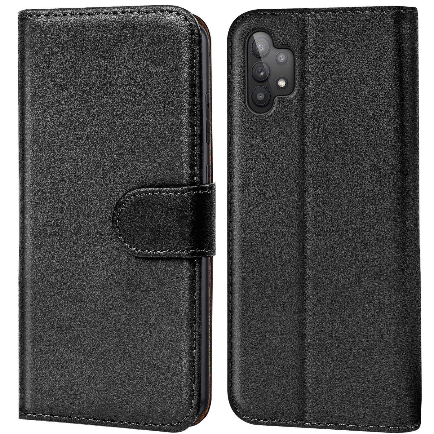 CoolGadget Handyhülle Book Case Handy Tasche für Samsung Galaxy A32 5G 6,5 Zoll, Hülle Klapphülle Flip Cover für Samsung A32 5G Schutzhülle stoßfest