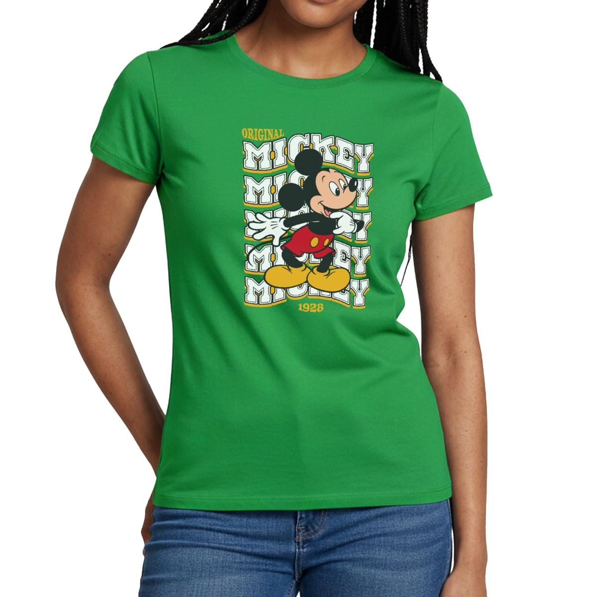 Spreadshirt T-Shirt Mickey & Minnie Mickey Mouse Original 1928 Frauen T-Shi günstig online kaufen