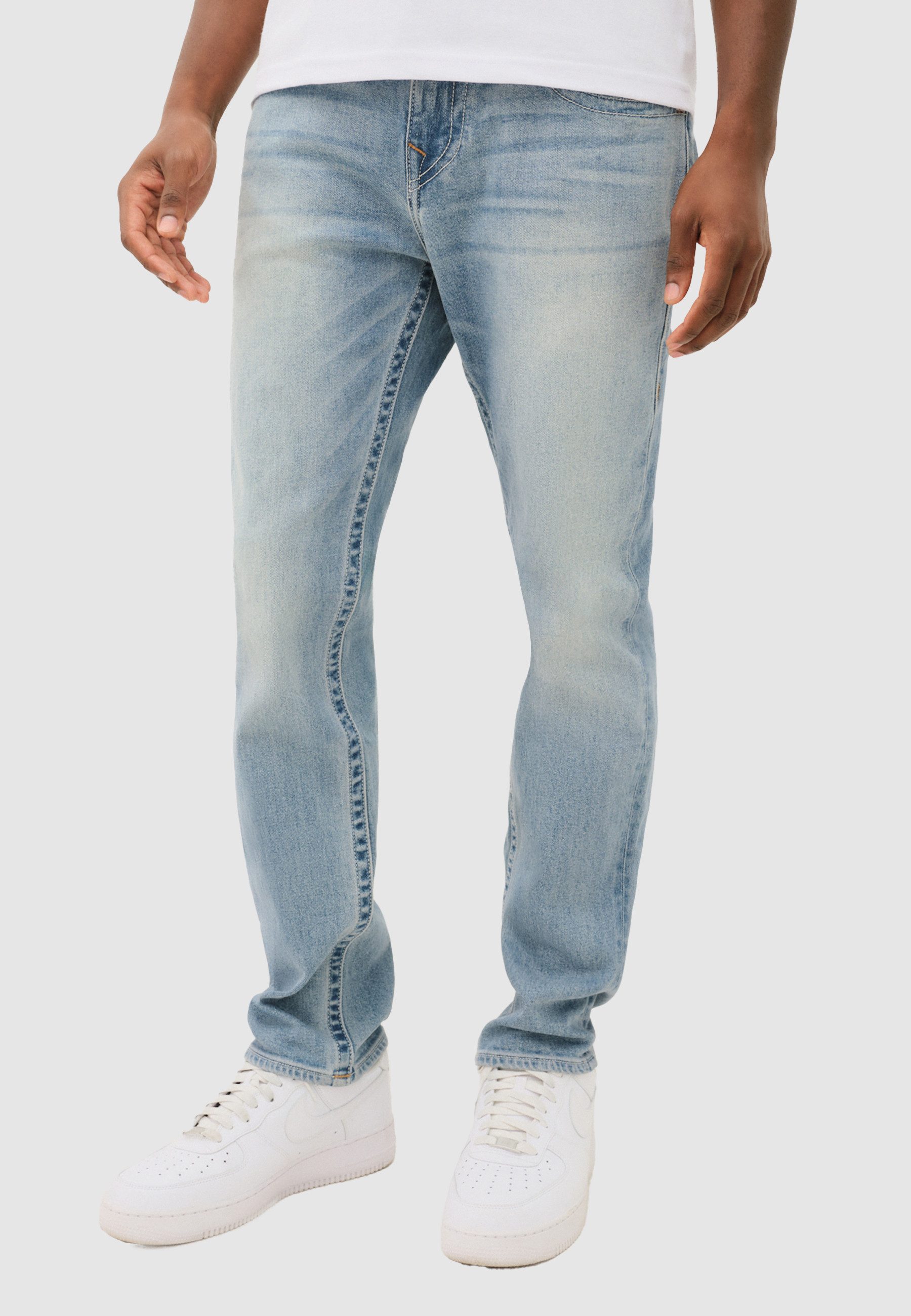 True Religion Slim-fit-Jeans ROCCO SN NO FLAP Baumwollmischung, slim fit