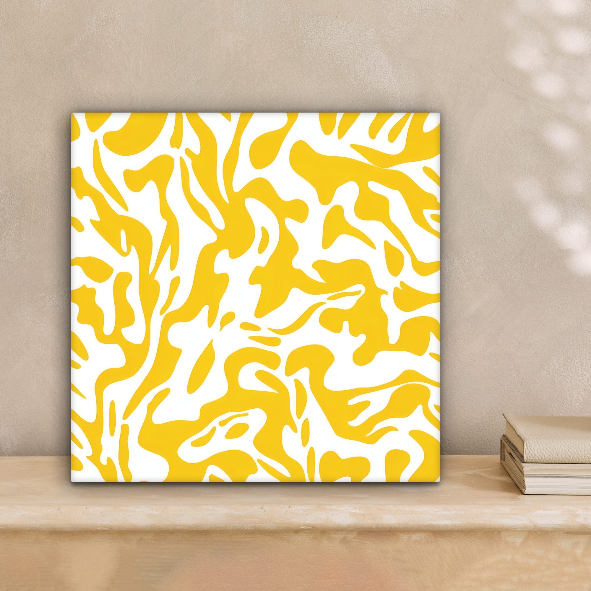 OneMillionCanvasses® Leinwandbild Formen - Weiß - Abstrakt, Fotodruck (1 St günstig online kaufen